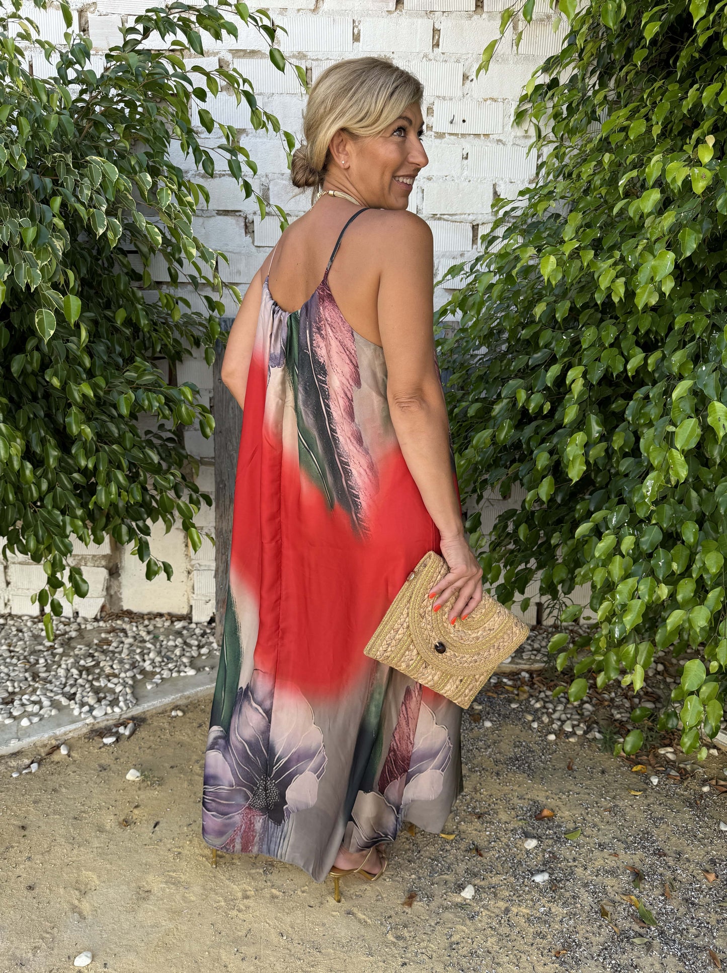 VESTIDO SEDOSO FLORES