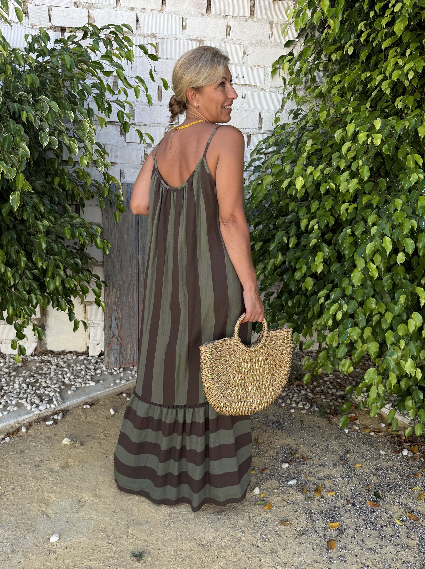 VESTIDO TIRANTES RAYAS