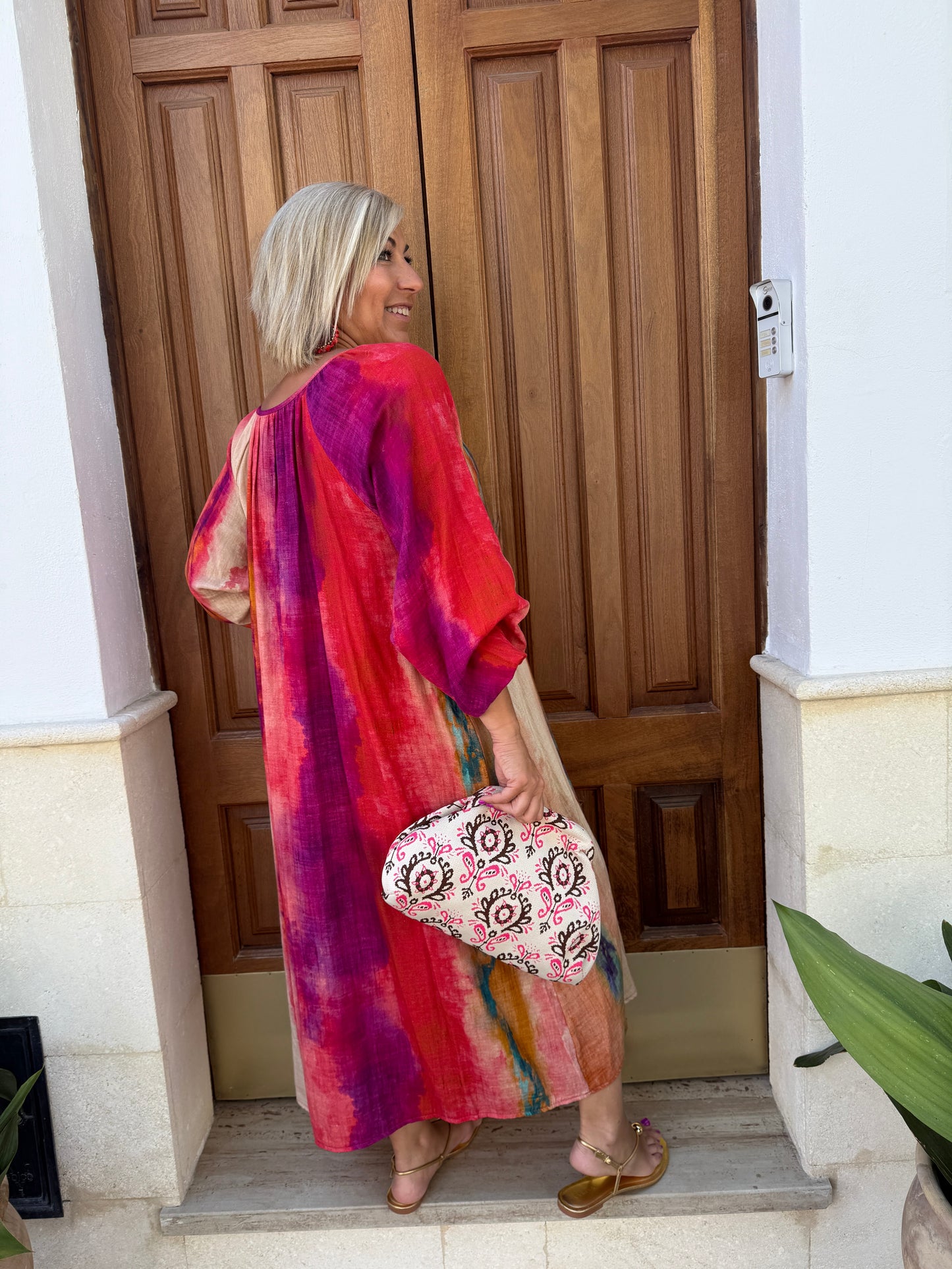 VESTIDO BOHO ESTAMPADO