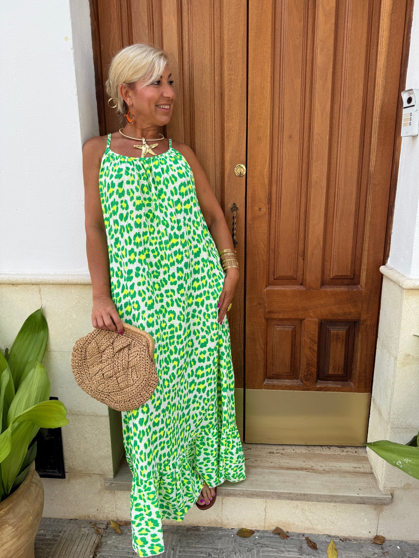 VESTIDO LEOPARDO FLÚOR