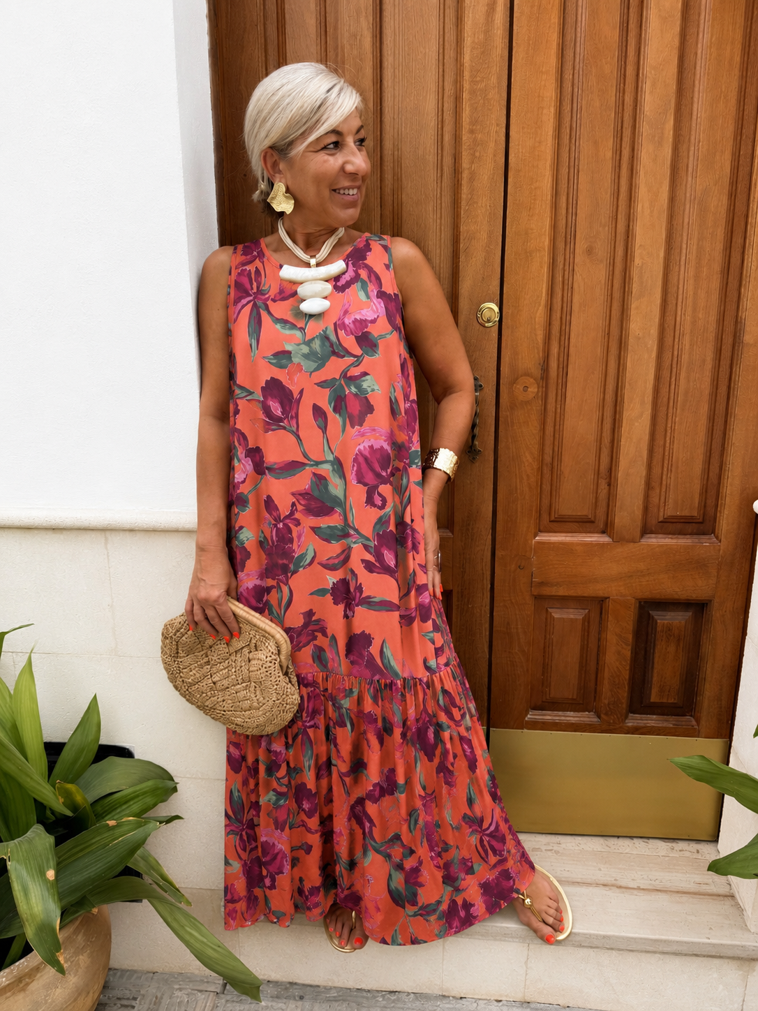 VESTIDO MAGNOLIA FLORAL