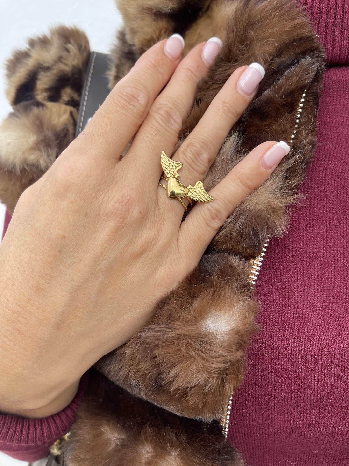 ANILLO CORAZÓN YERBABUENA