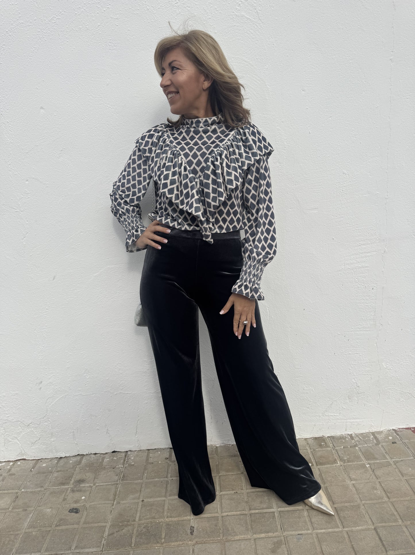 VELVET PANTS