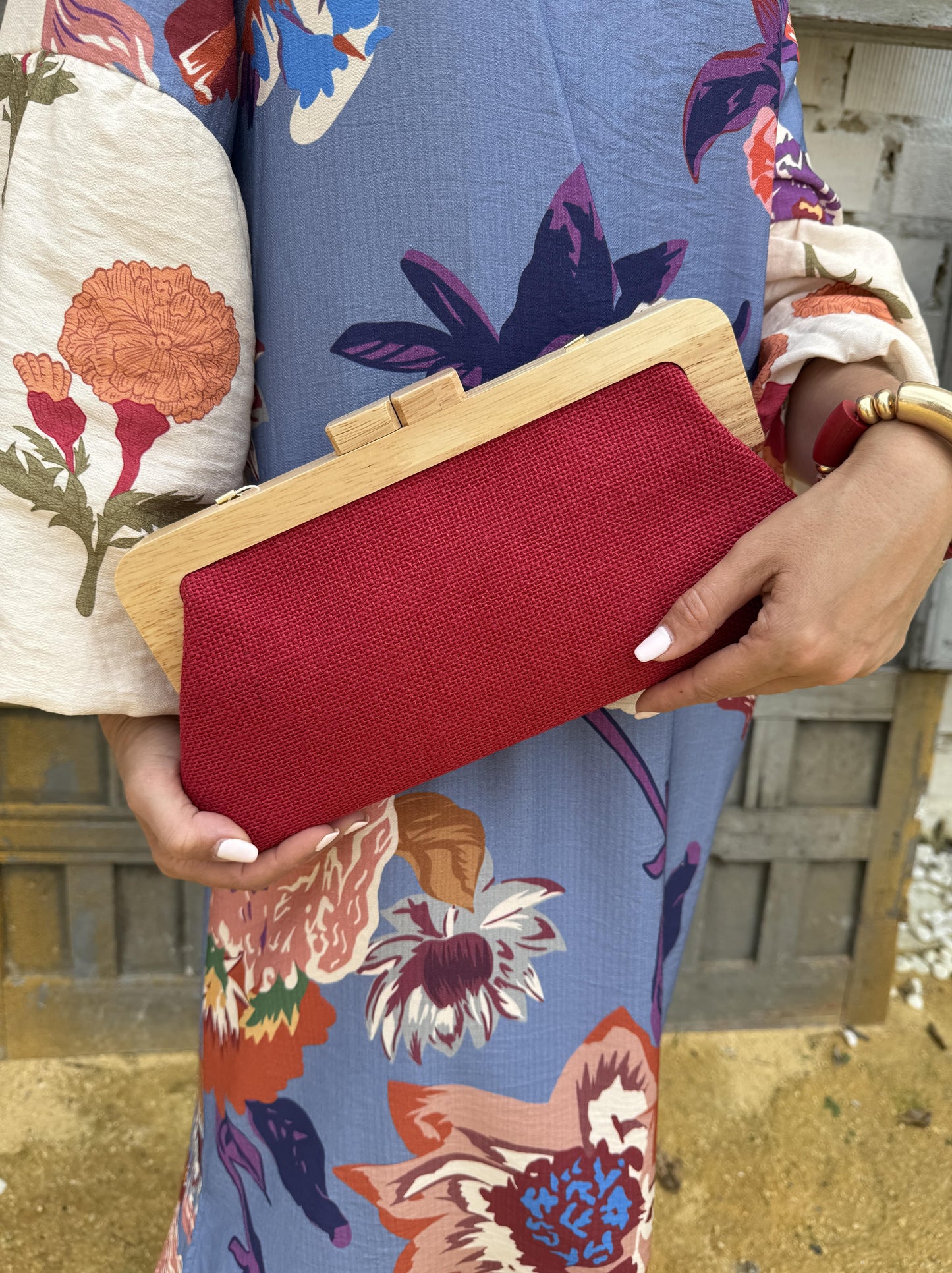 BOLSO RAFIA BAGUETTE