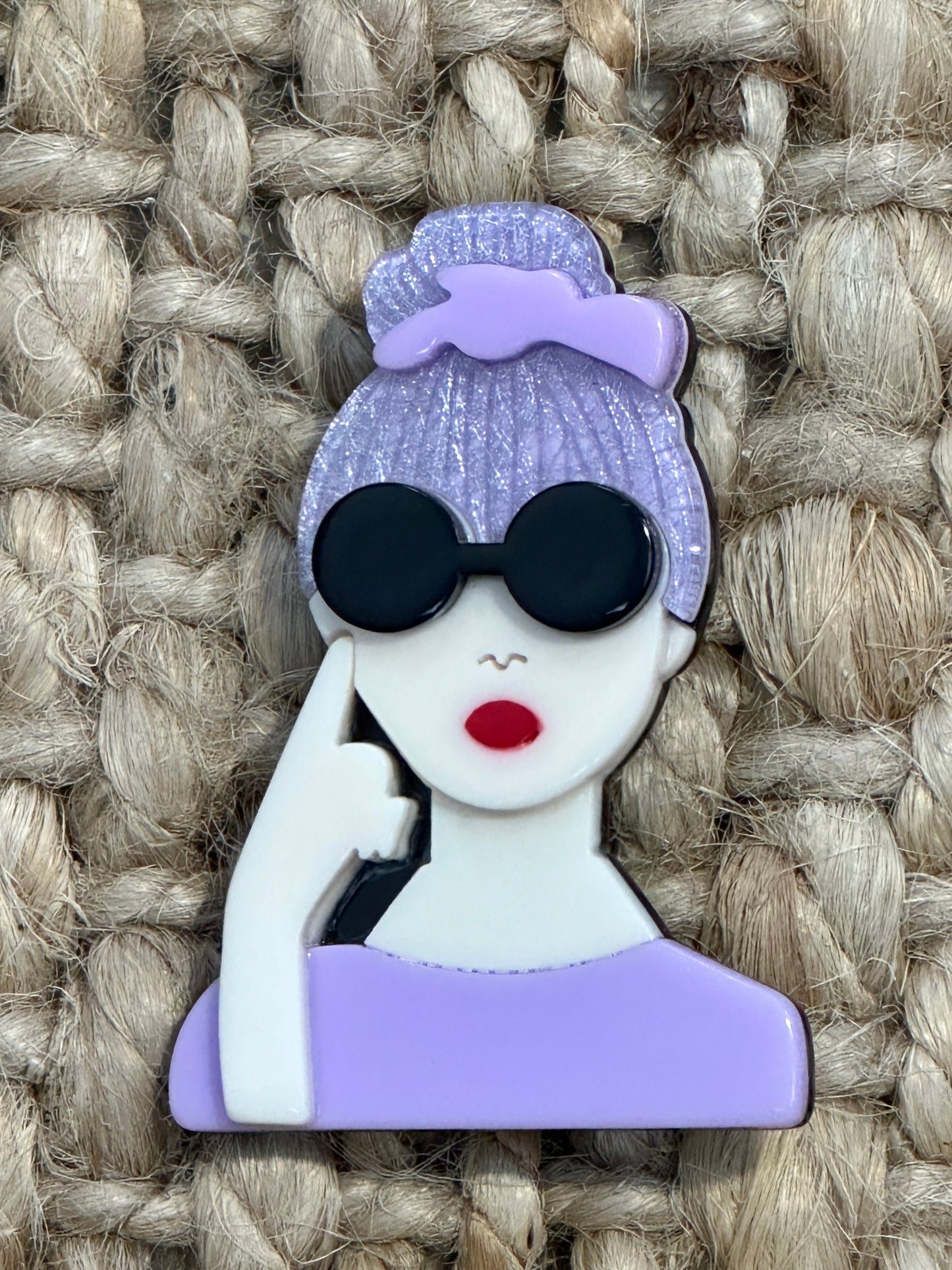 BROCHE RESINA