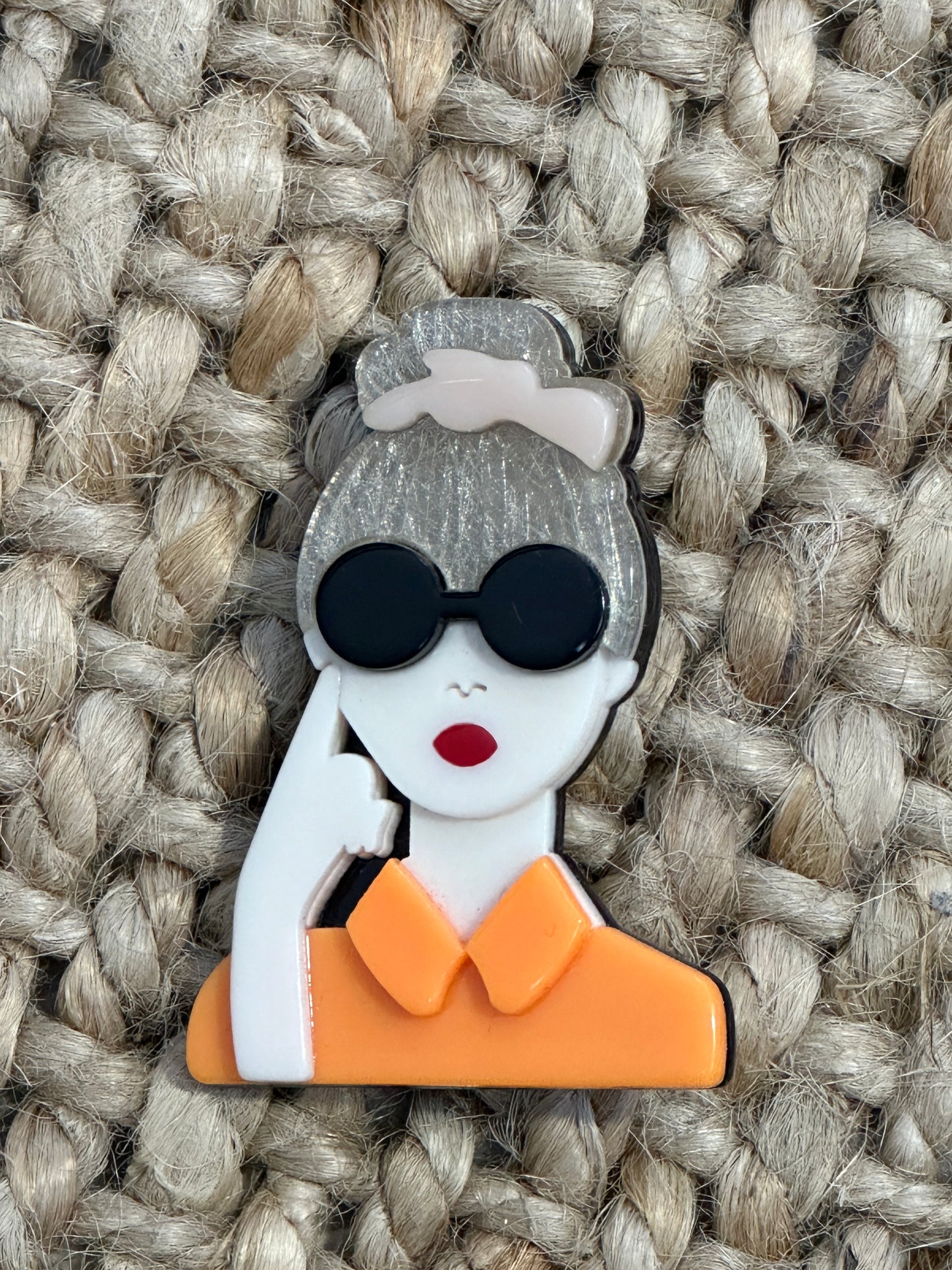 BROCHE RESINA