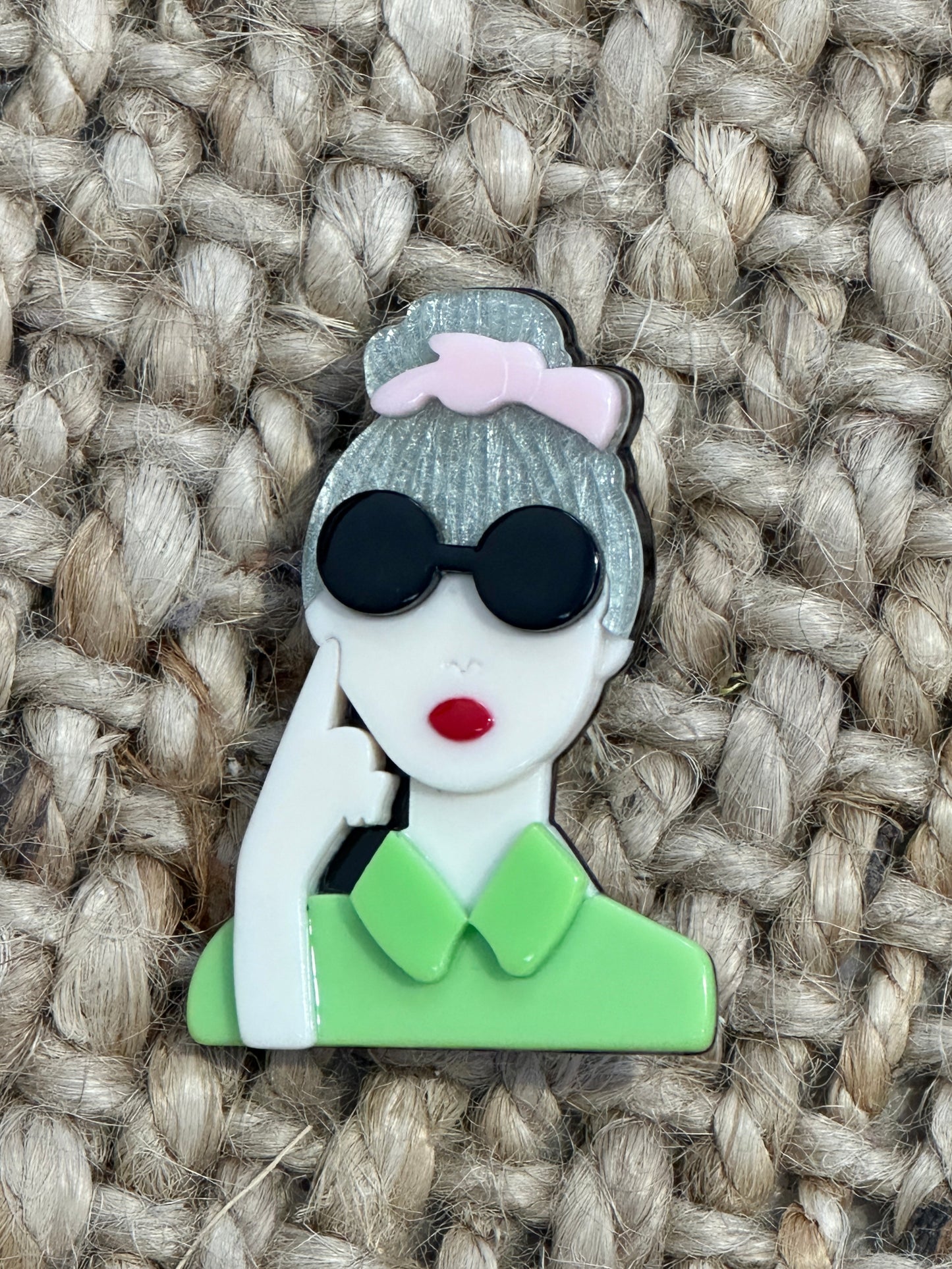 BROCHE RESINA