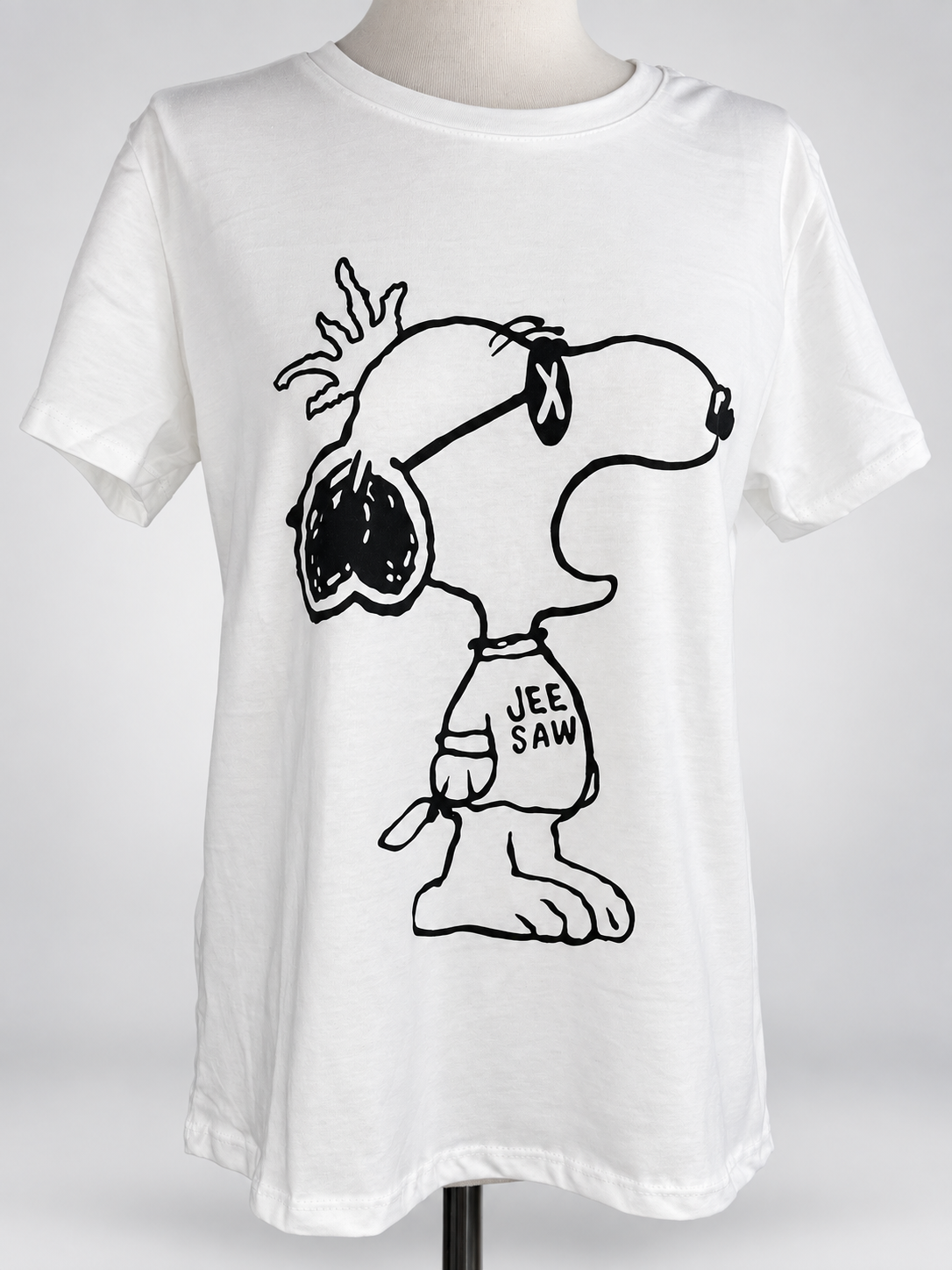 CAMISETA BLANCA DIBUJO