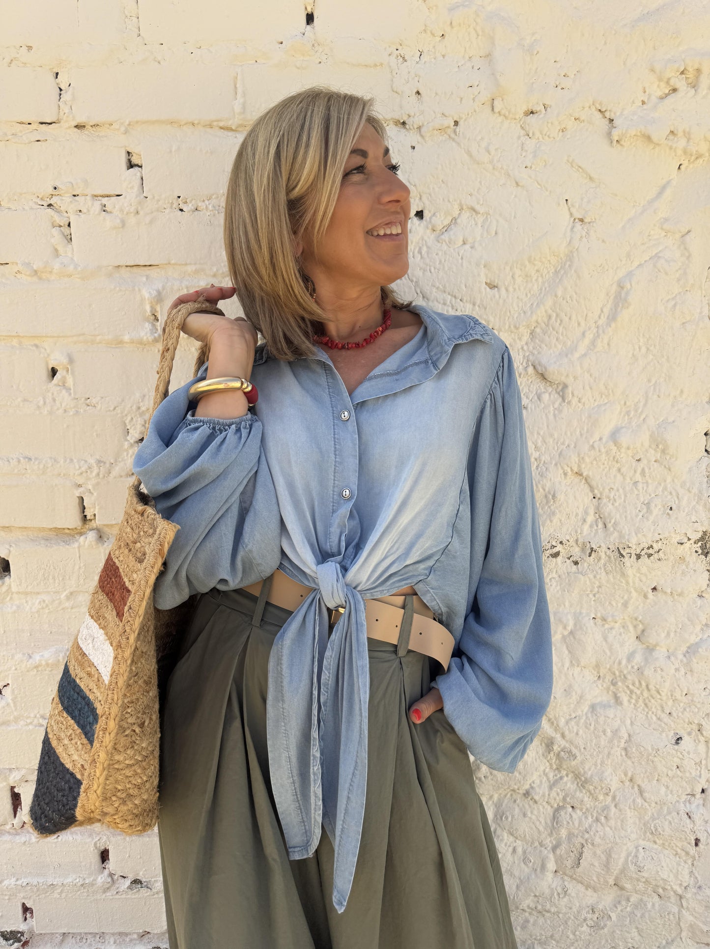 CAMISA VAQUERA NUDO