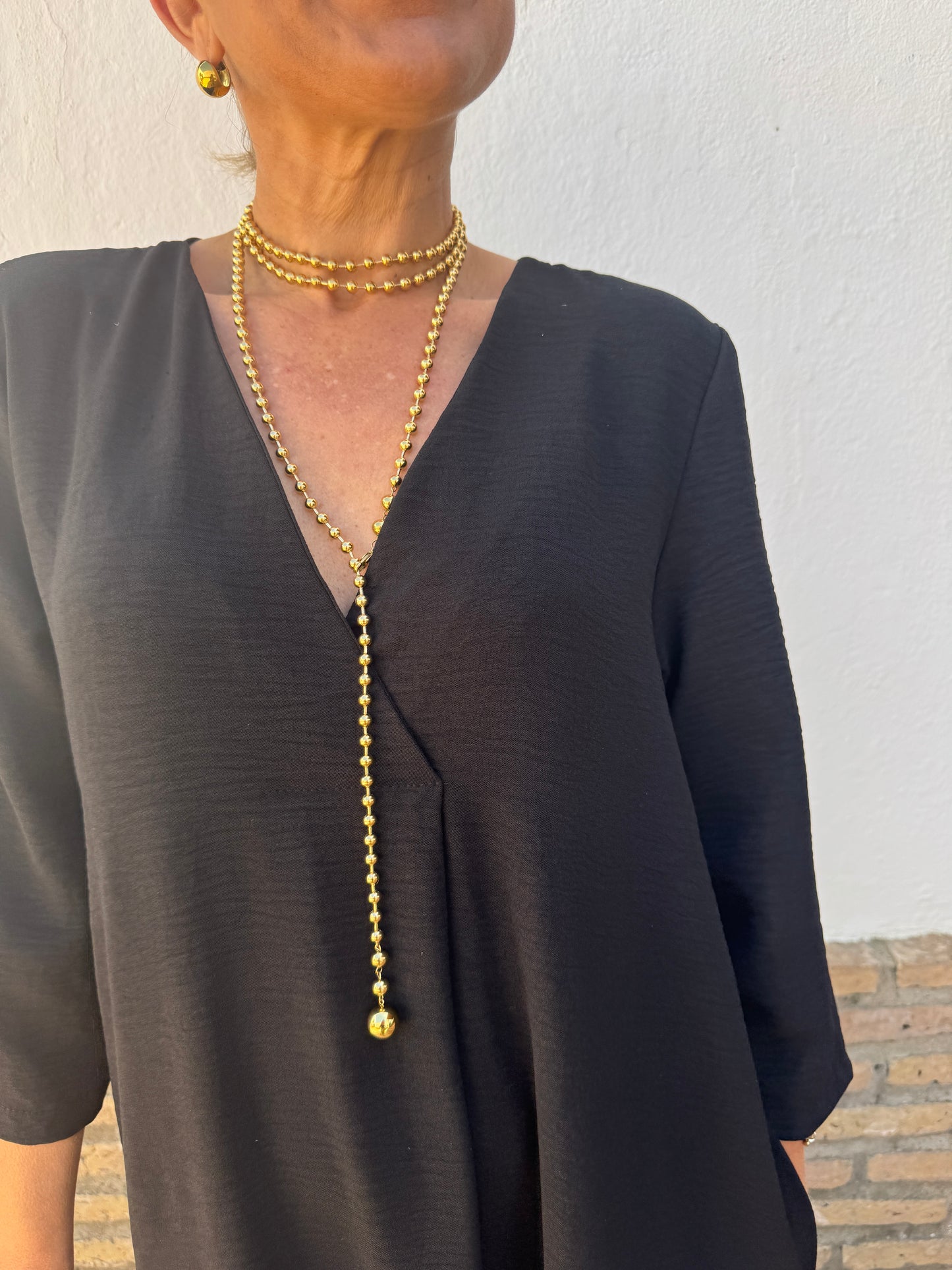 COLLAR BOLAS REGULABLES