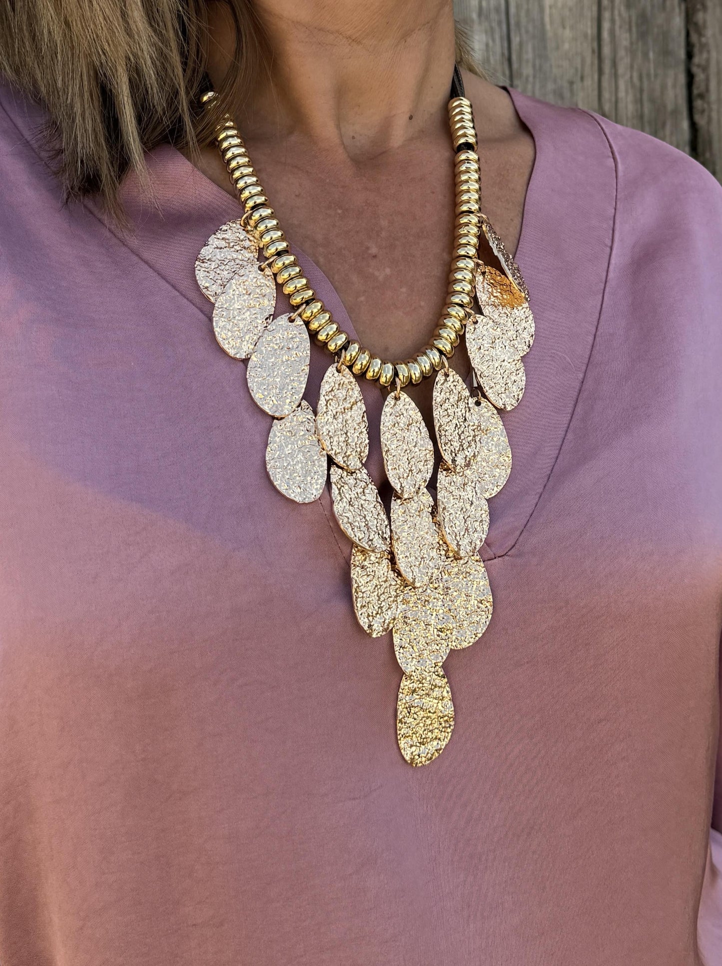 COLLAR PÉTALOS MAXI