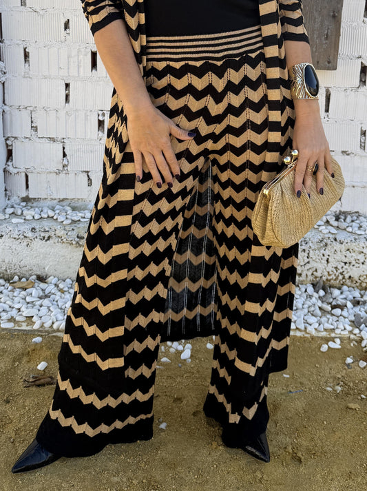 PANTALÓN PUNTO ZIGZAG