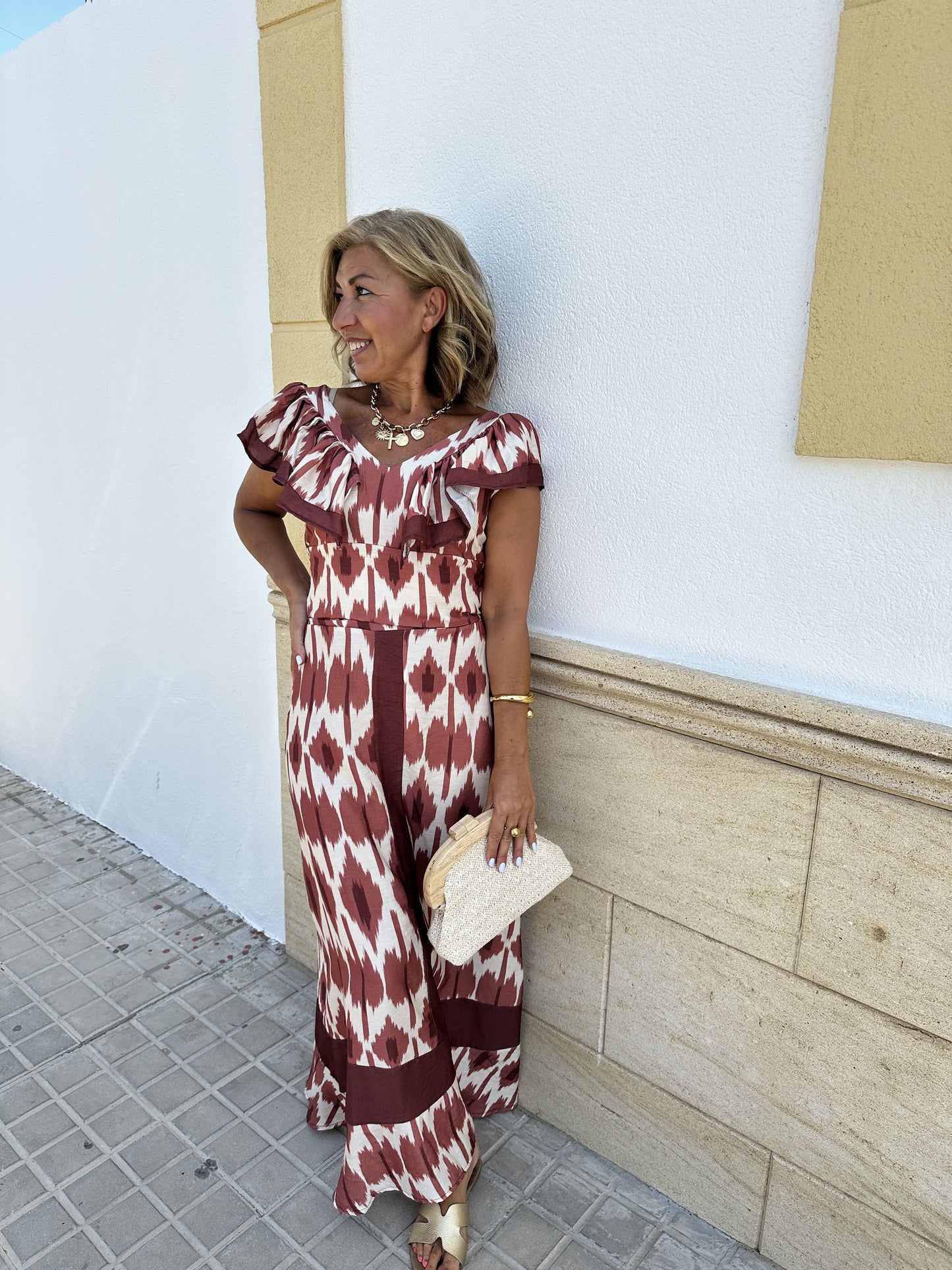CONJUNTO REDONDO IMPRESSO