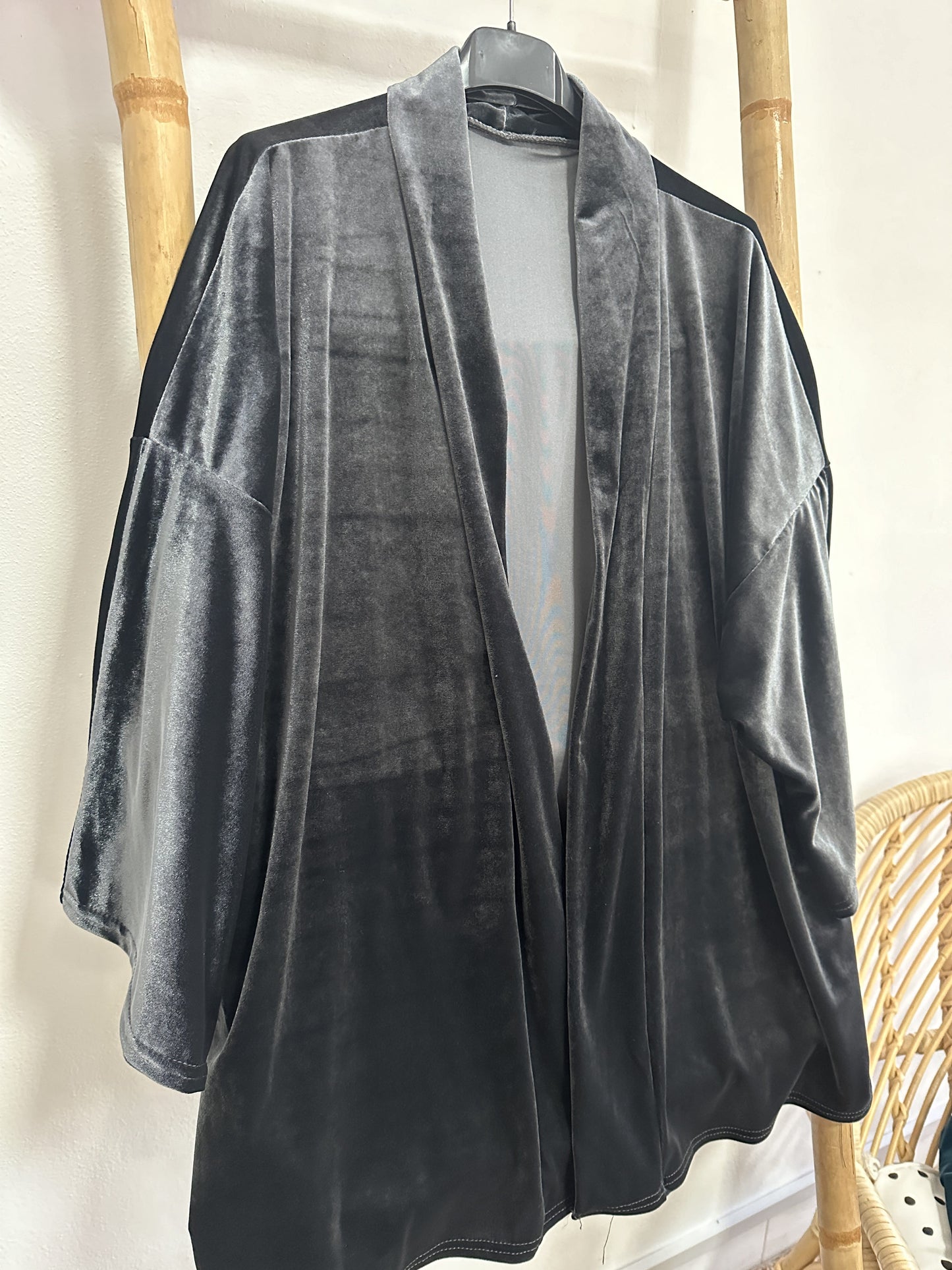 KIMONO VELVET CORTO