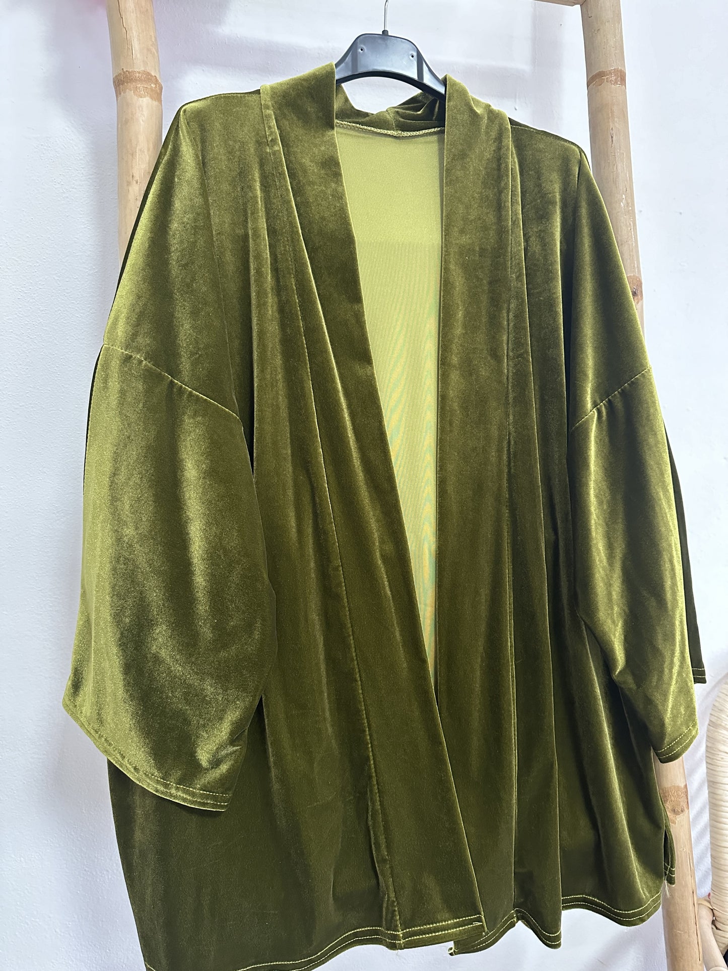 KIMONO VELVET CORTO