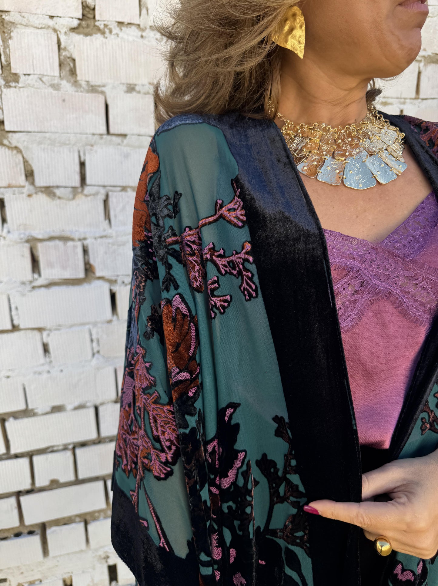 BLUSA LENCERA ENCAJE