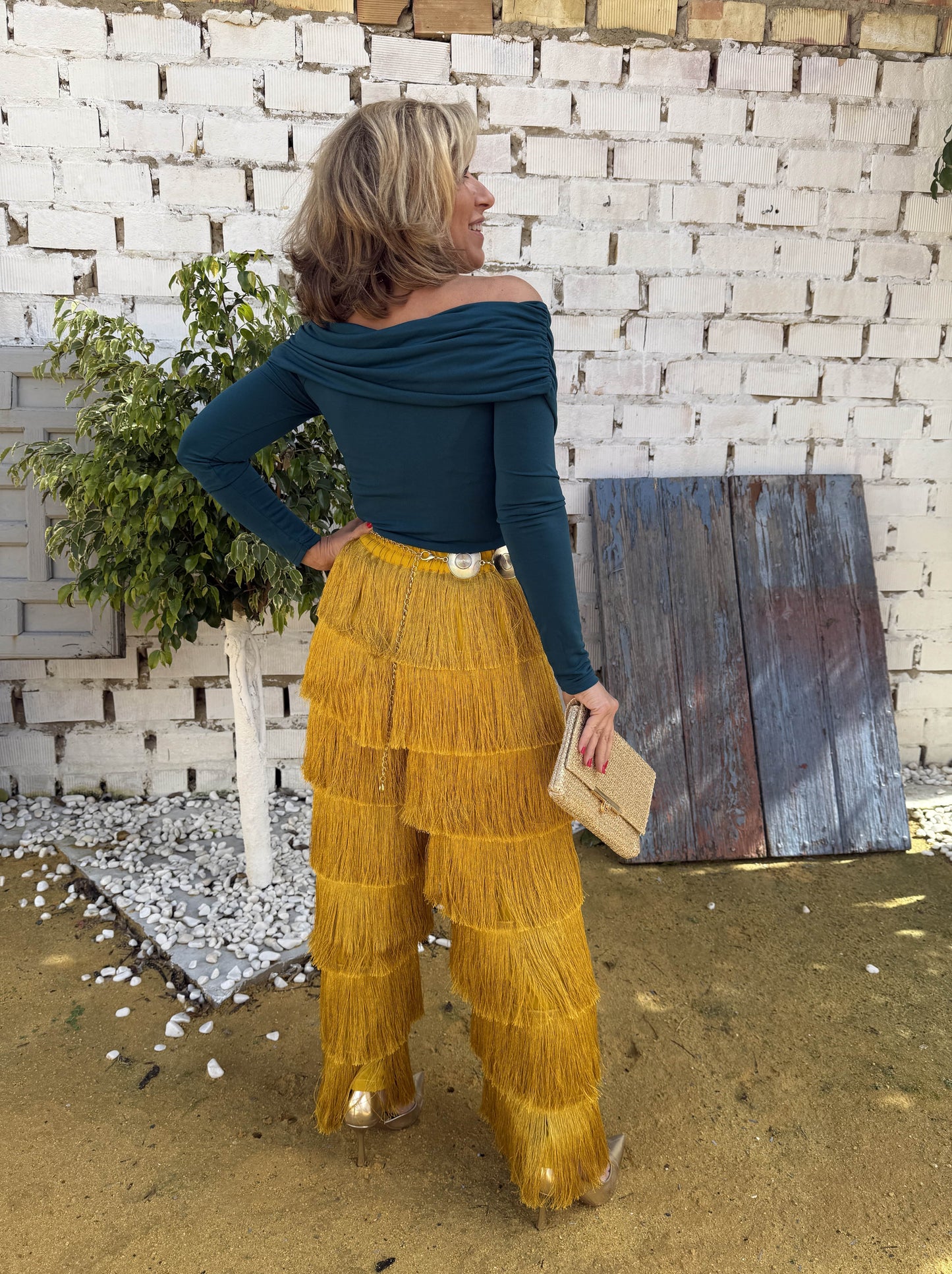 PANTALÓN FLECOS