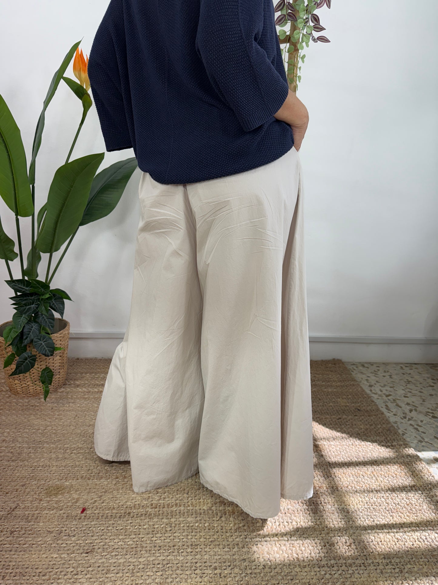 PANTALÓN ANCHO PINZA