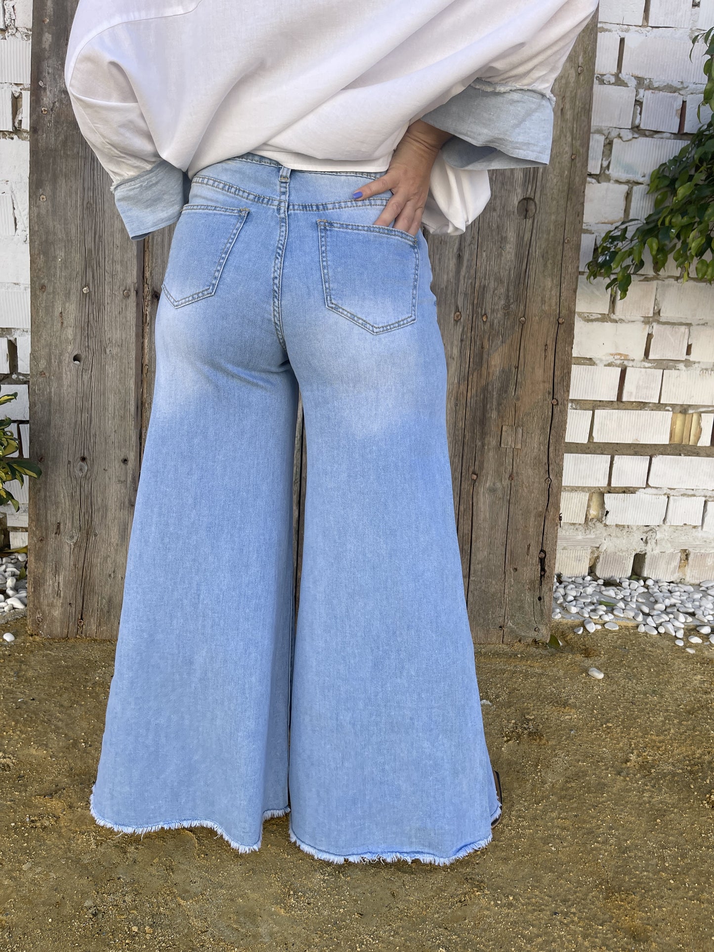 PANTALÓN VAQUERO HIPPIE