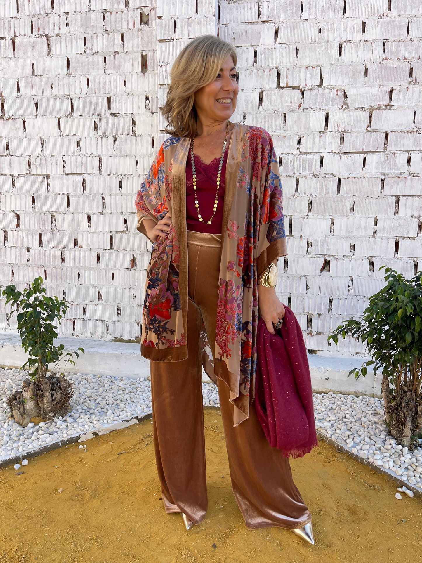 VELVET PANTS