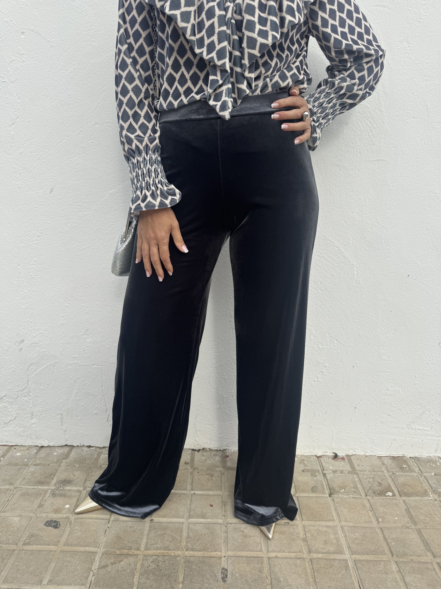 VELVET PANTS