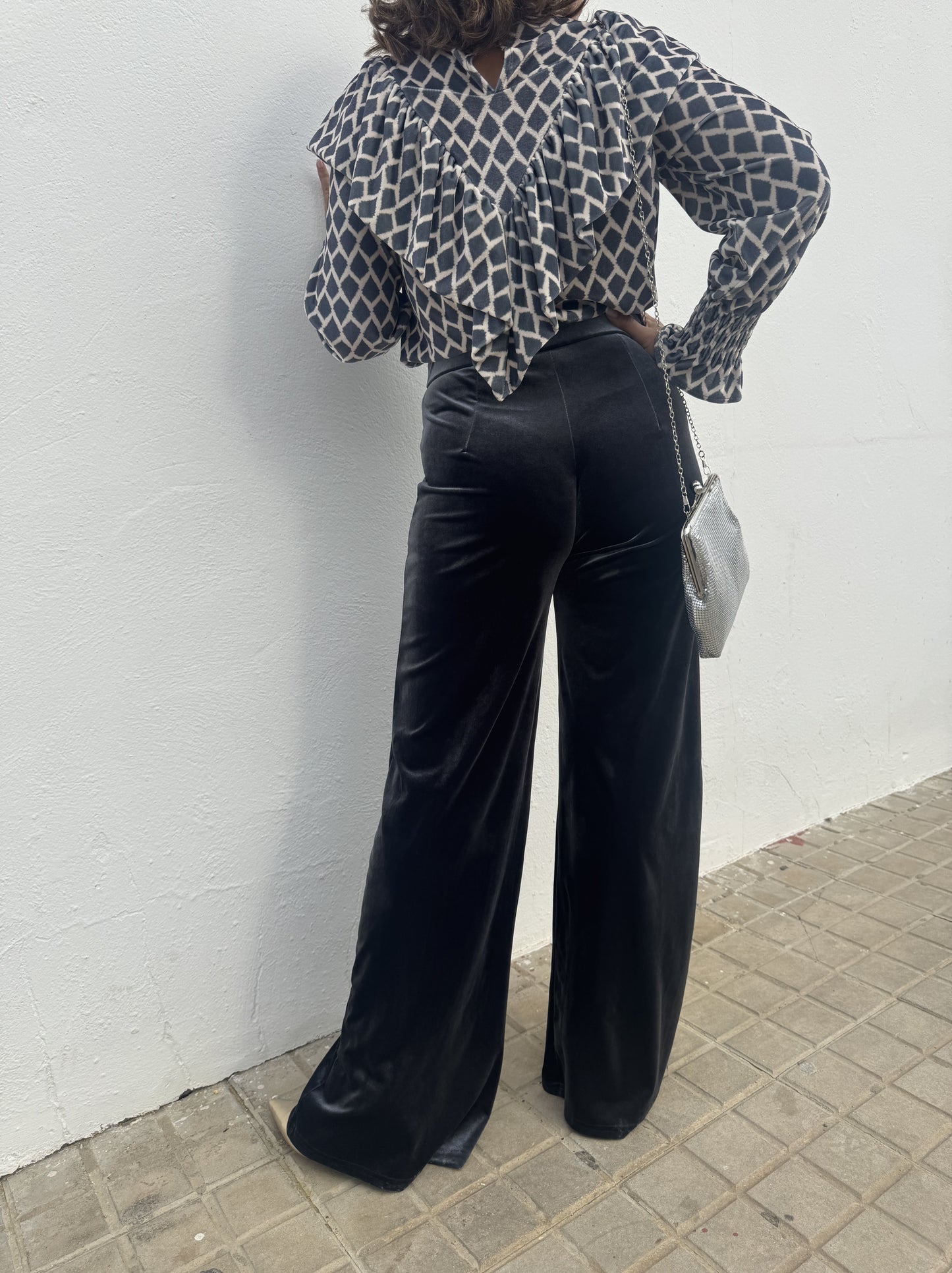 VELVET PANTS