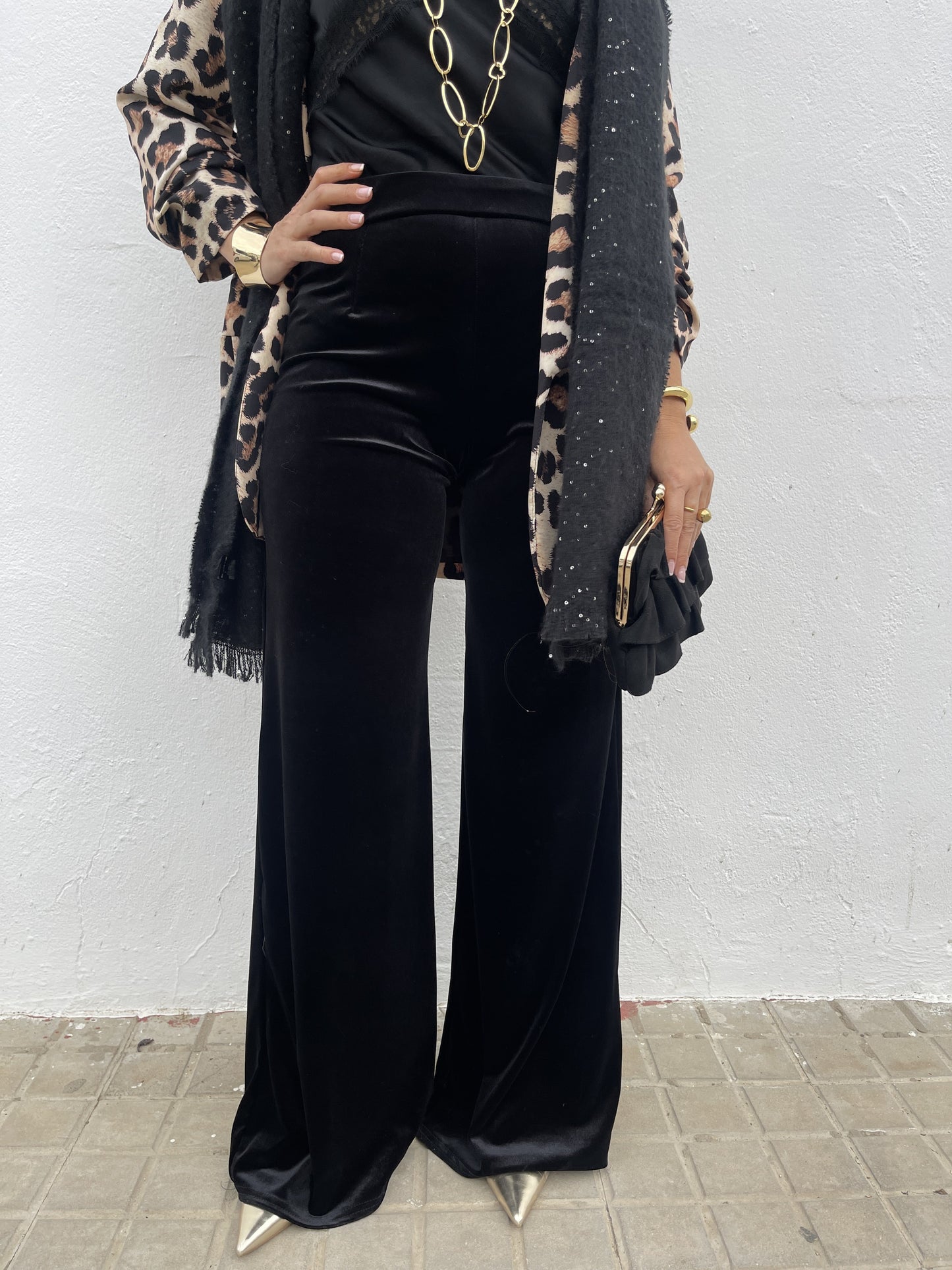 VELVET PANTS