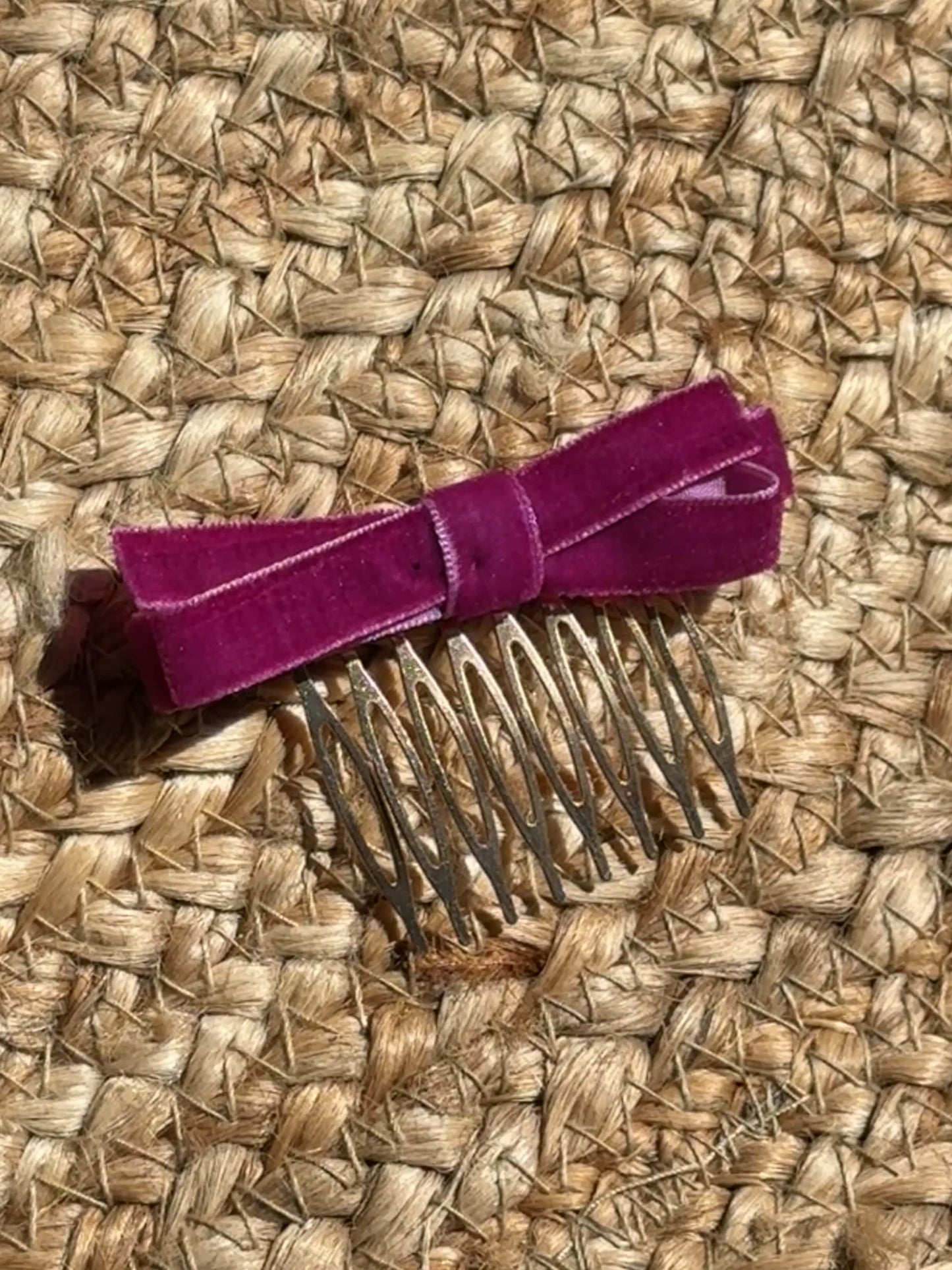 PEINECILLO LAZO TERCIOPELO