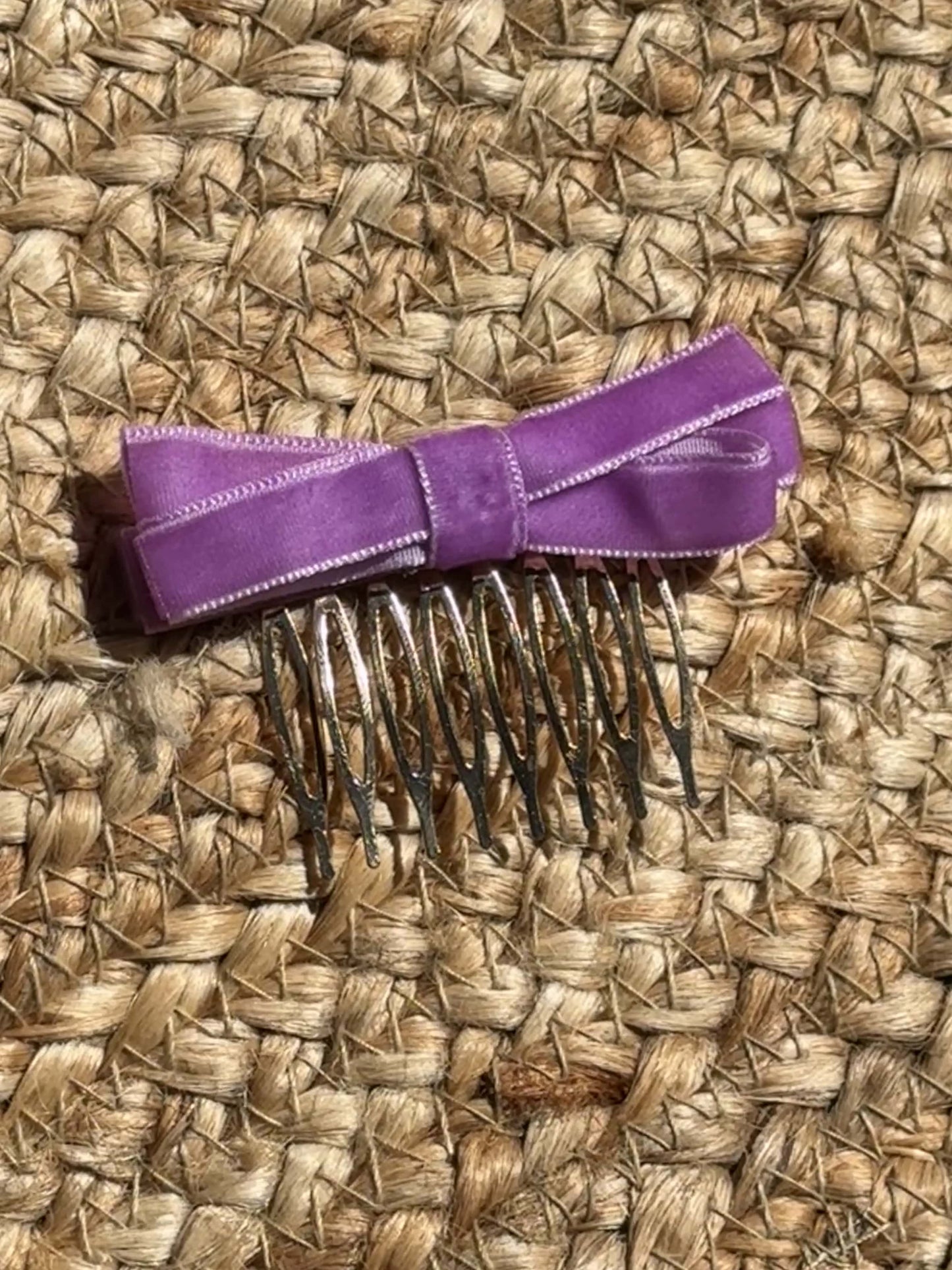 PEINECILLO LAZO TERCIOPELO