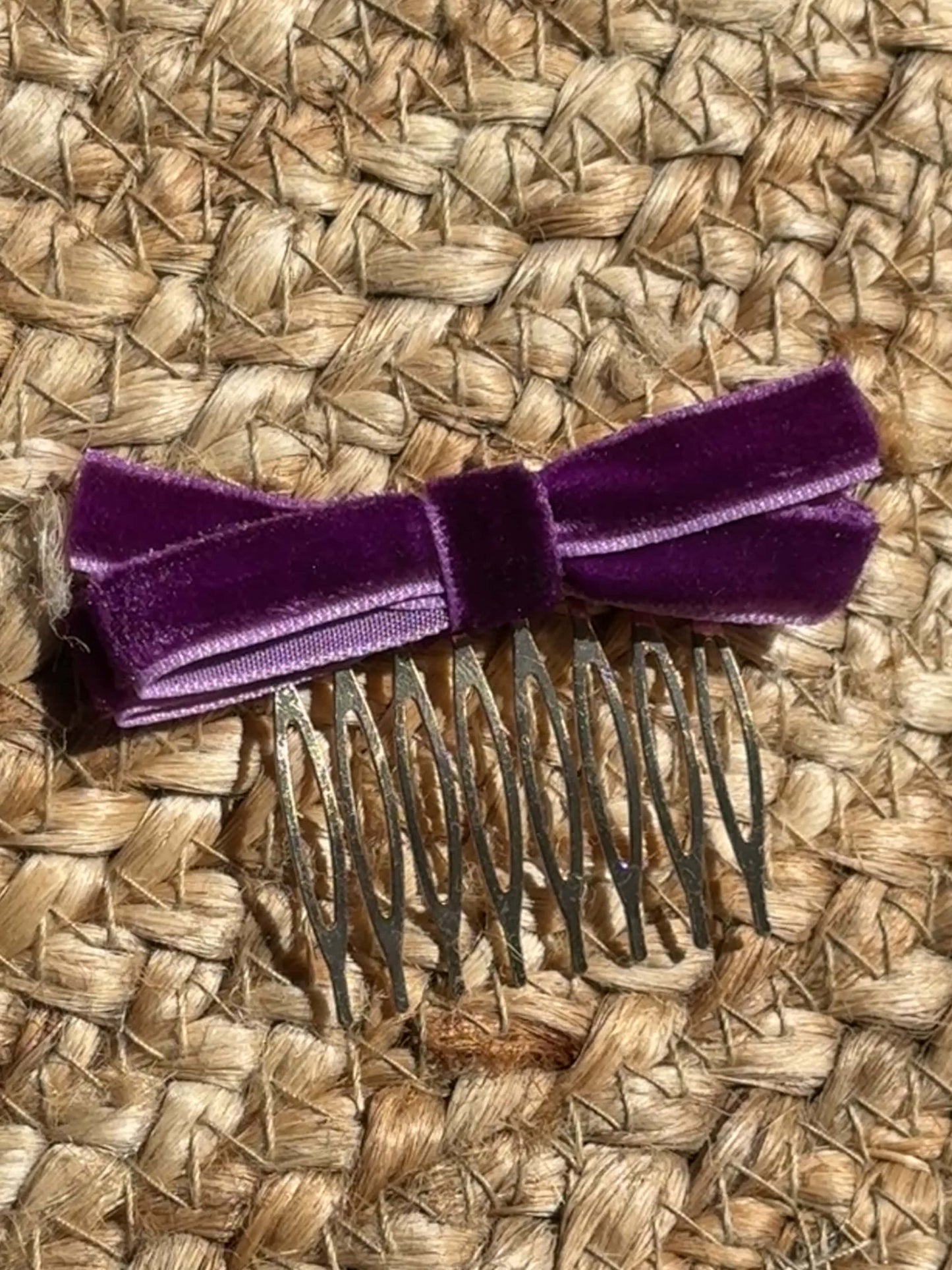 PEINECILLO LAZO TERCIOPELO