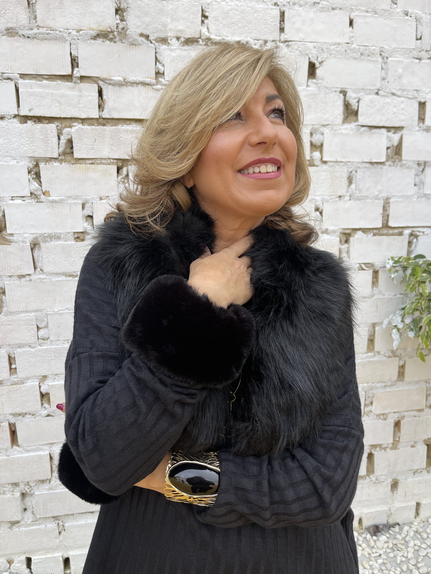 PUNHO DE CABELO DE URSO