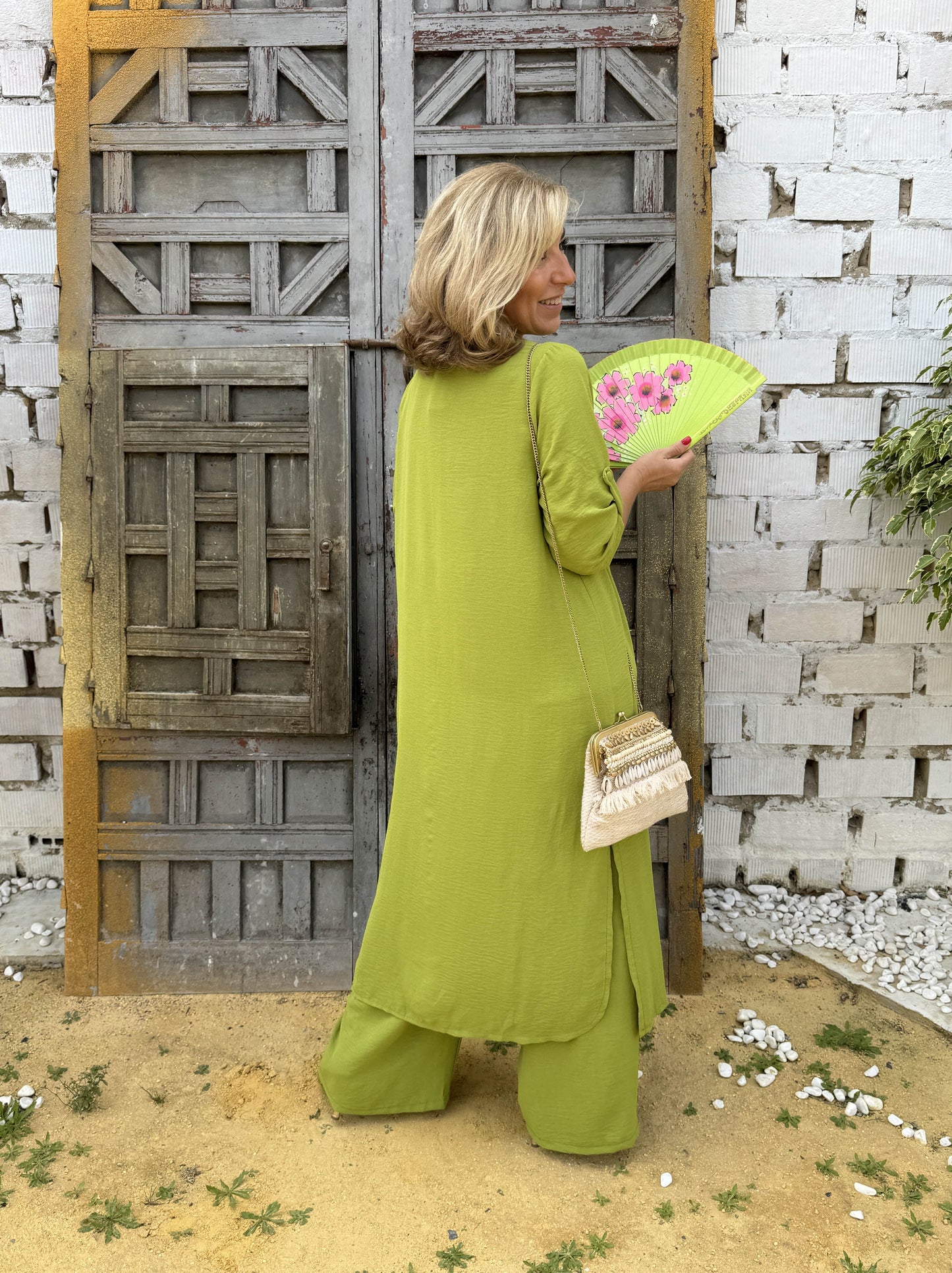TRAJE CHAQUETA LARGO