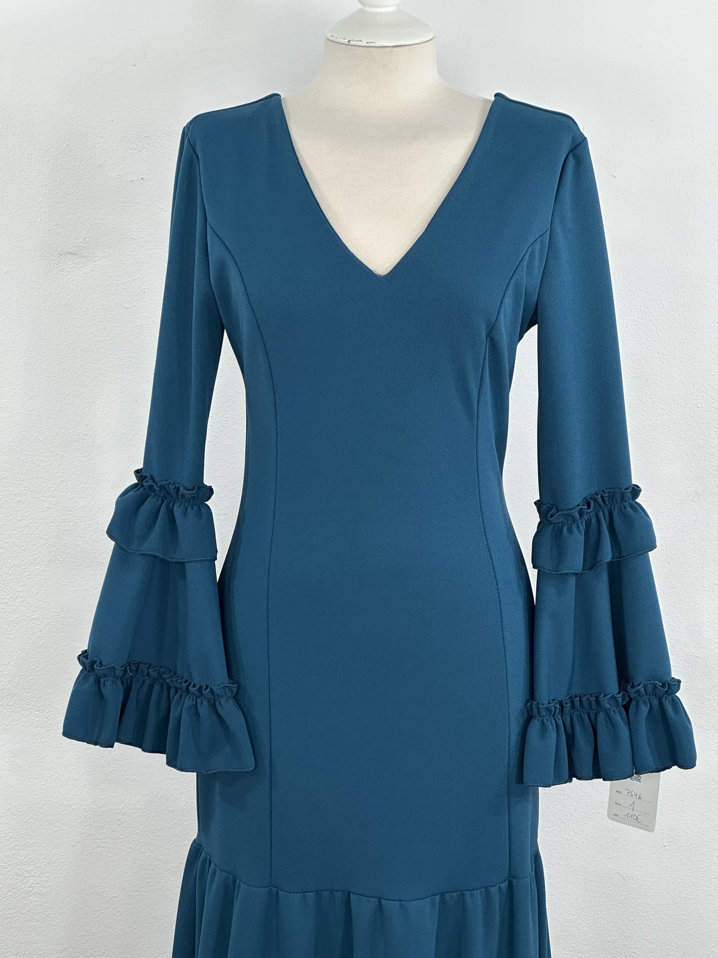 TRAJE DE FLAMENCA ZIGZAG