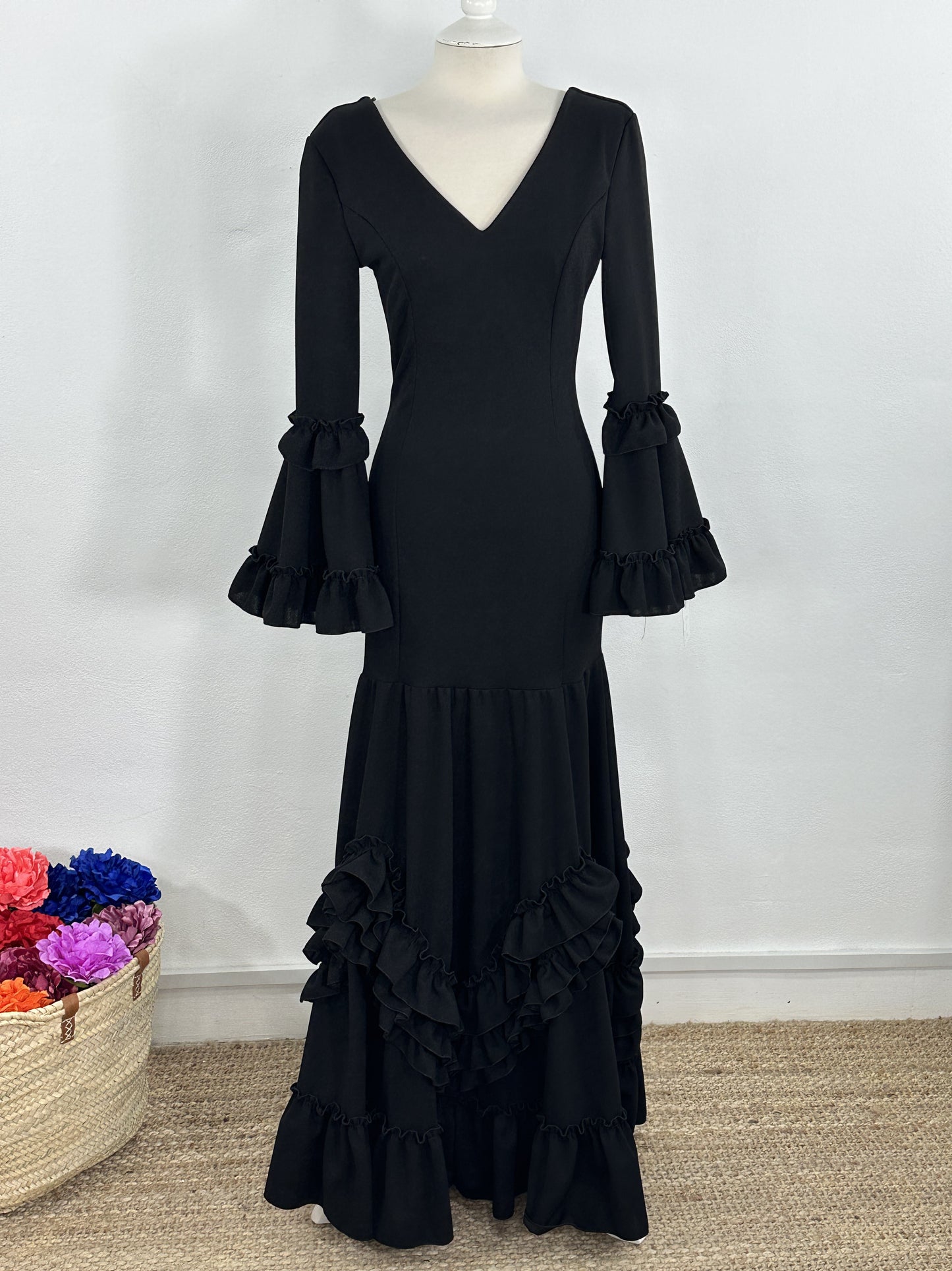 TRAJE DE FLAMENCA ZIGZAG