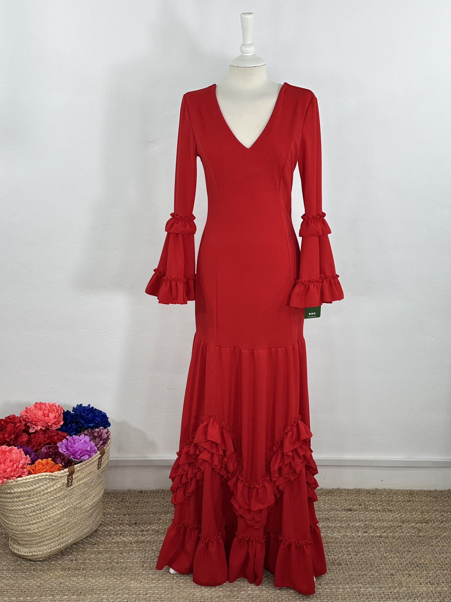 TRAJE DE FLAMENCA ZIGZAG
