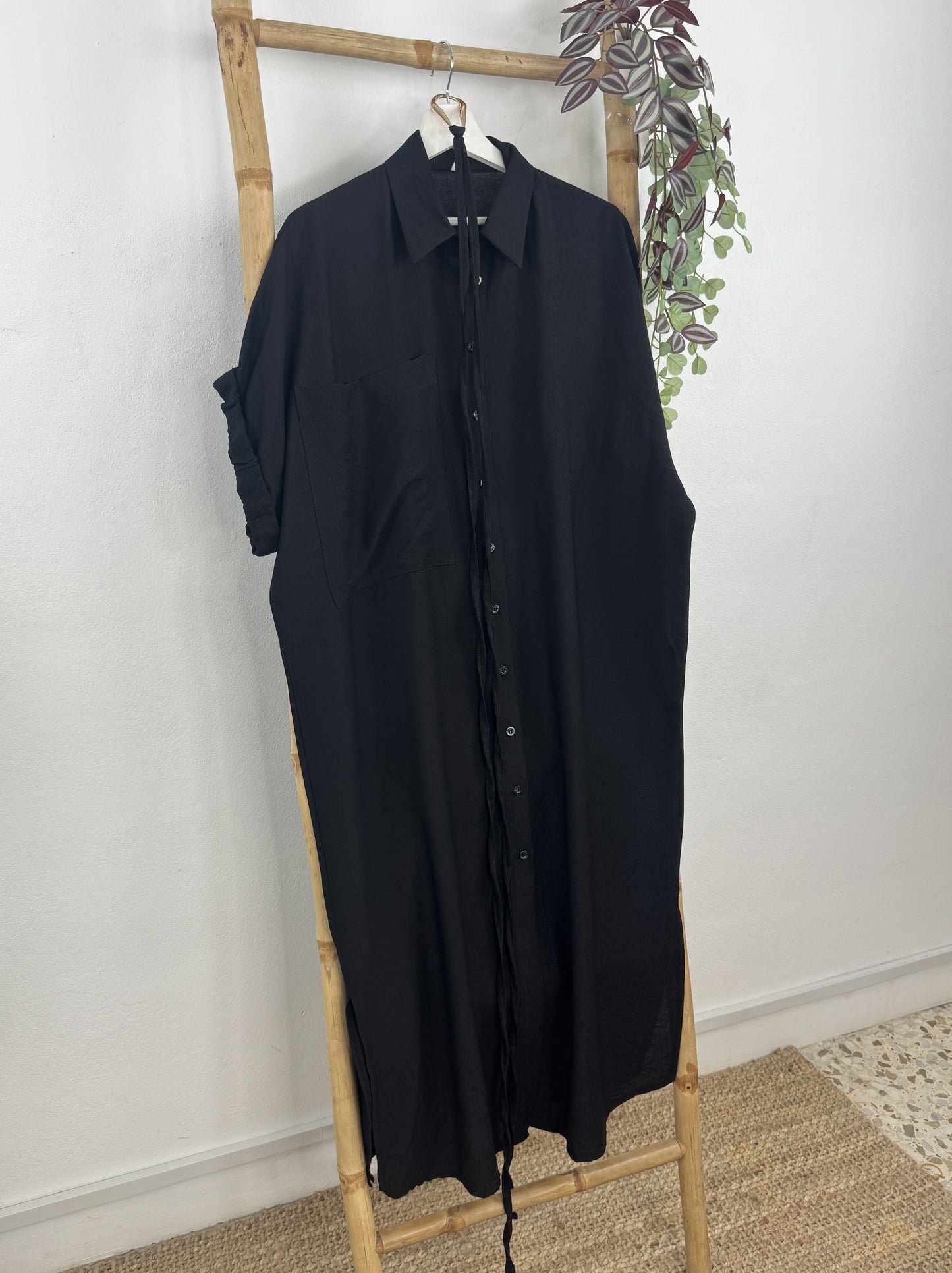 VESTIDO CAMISERO GOMA