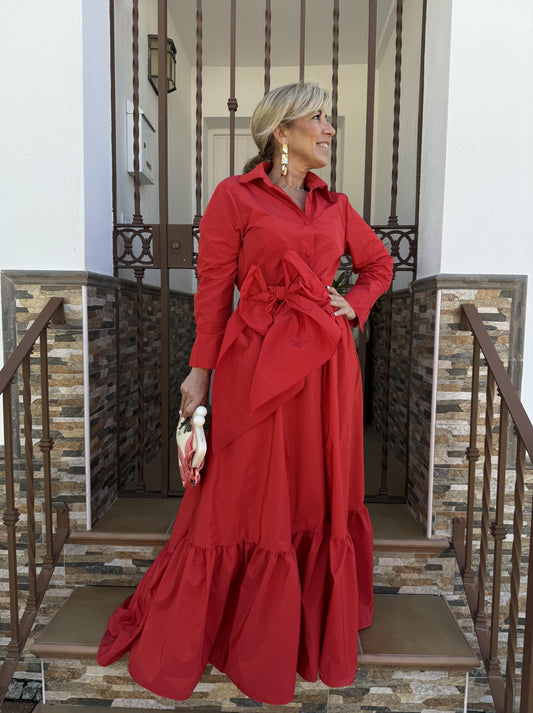 VESTIDO LARGO CAROLINA