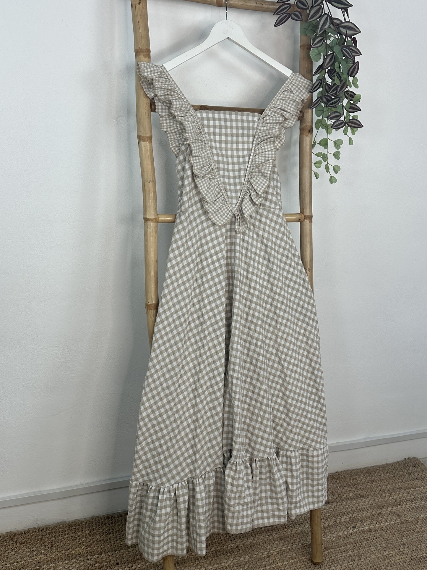VICHY BURNING DRESS