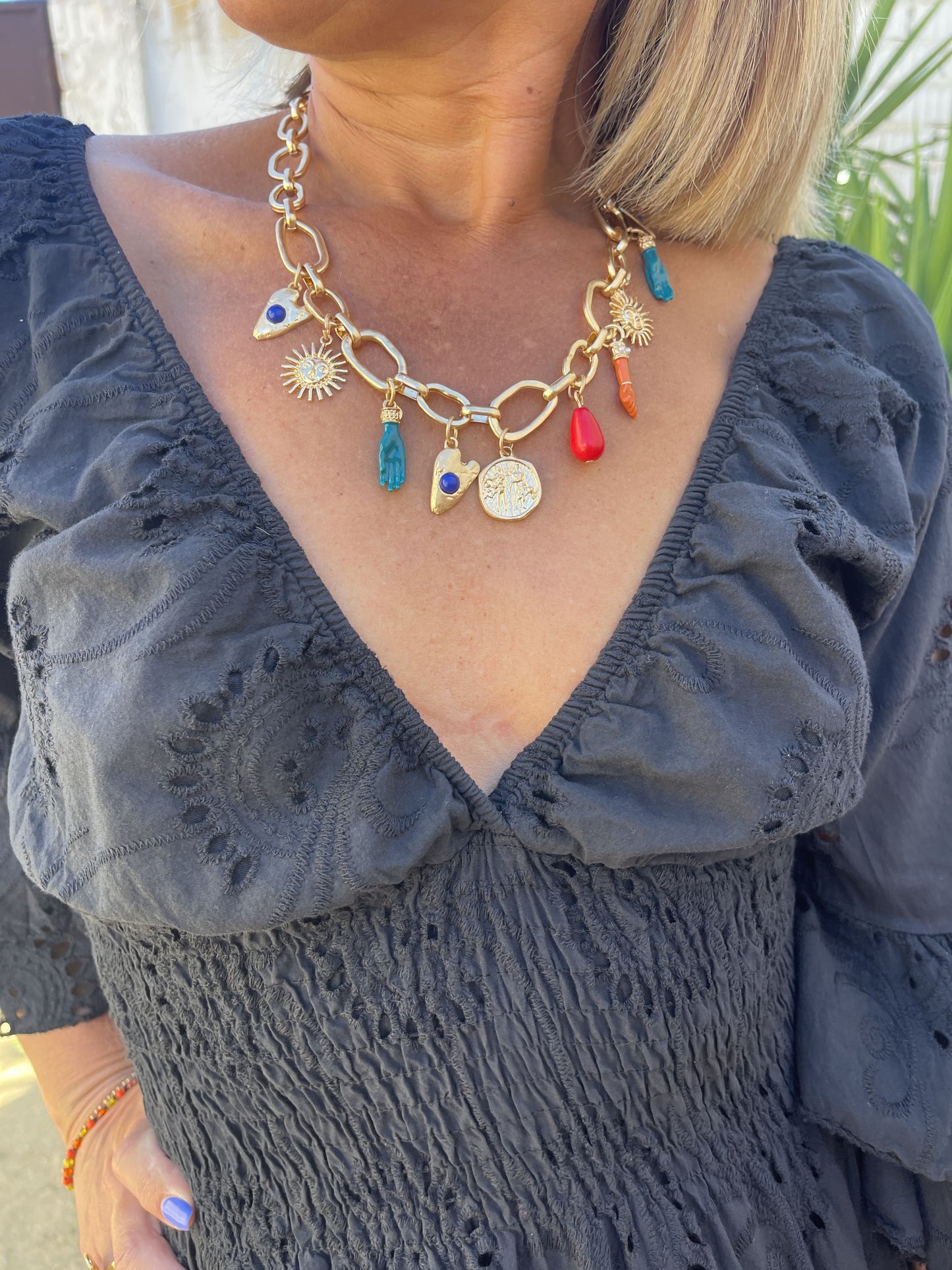 VESTIDO TELA PERFORADA