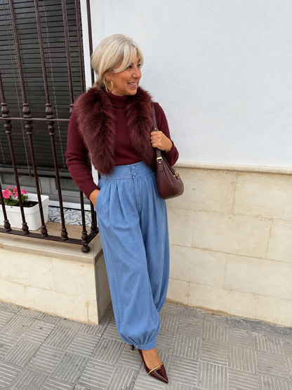PANTALÓN BOMBACHO VAQUERO