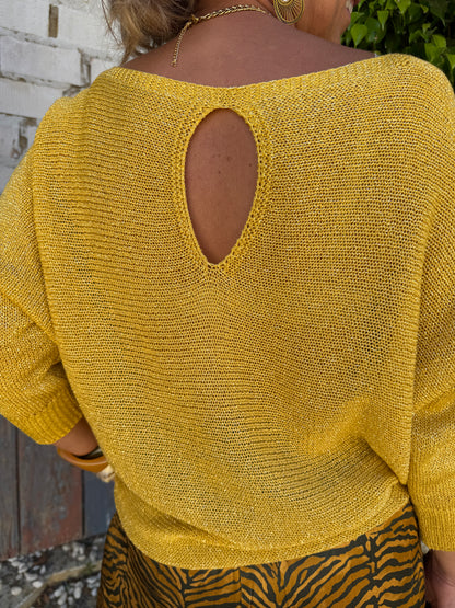 JERSEY BRILLO APERTURA ESPALDA