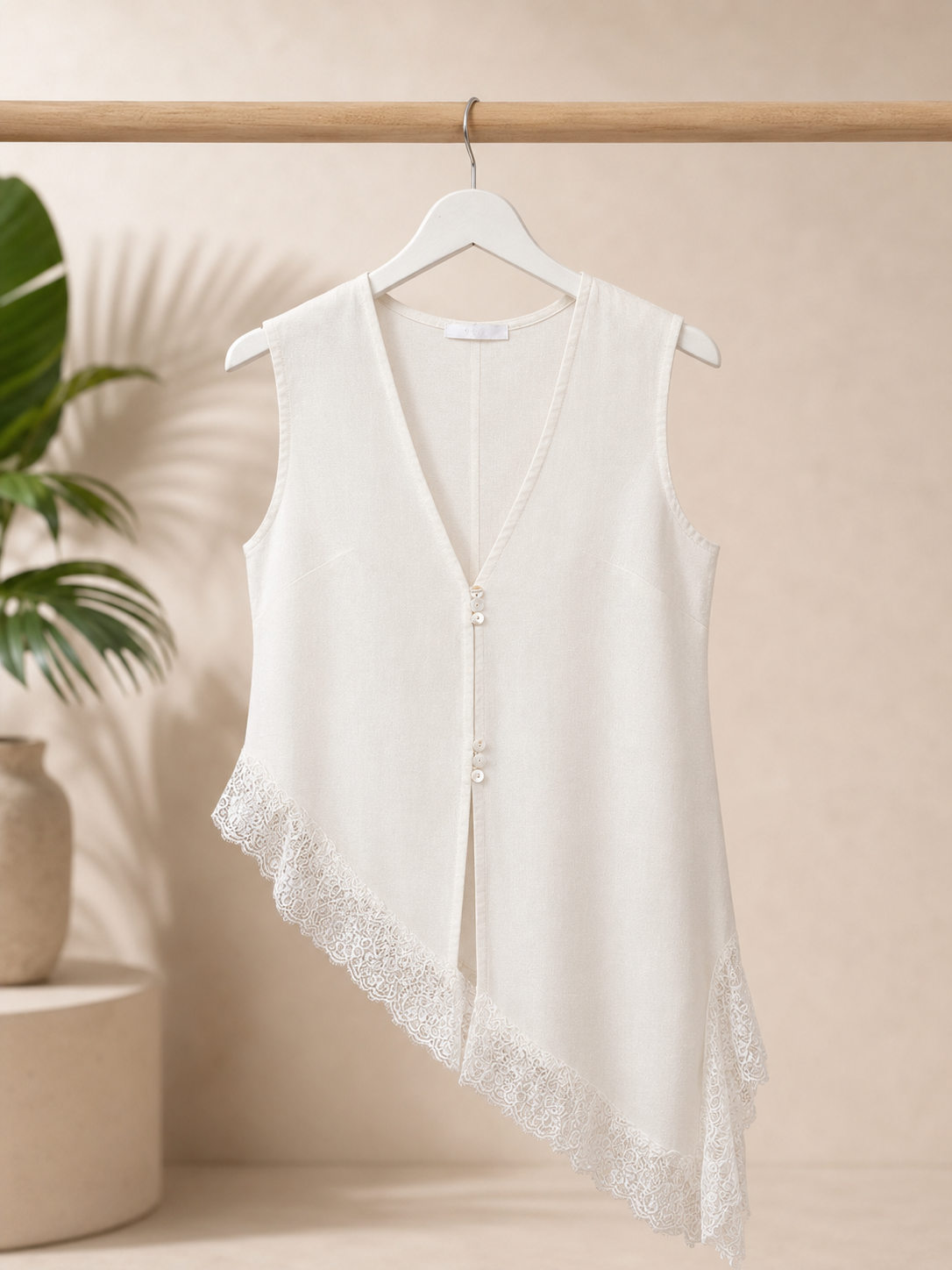 BLUSA ENCAJE BAJO
