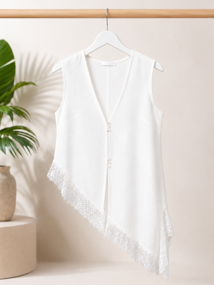 BLUSA ENCAJE BAJO