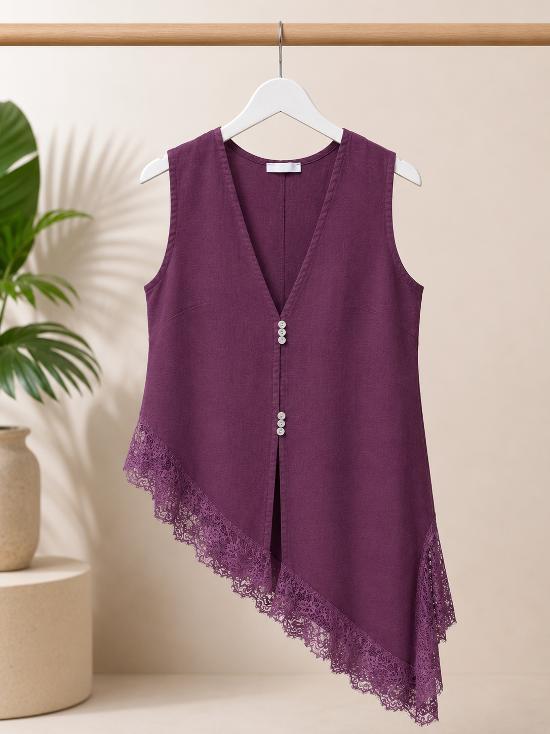 BLUSA ENCAJE BAJO