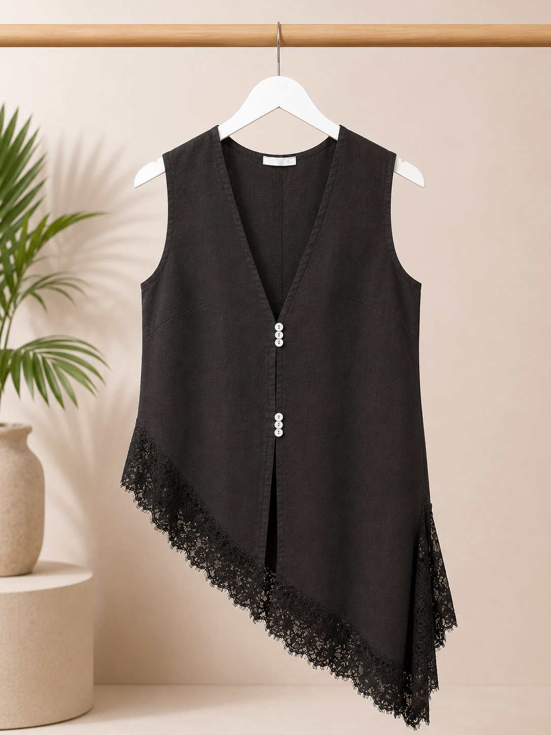 BLUSA ENCAJE BAJO