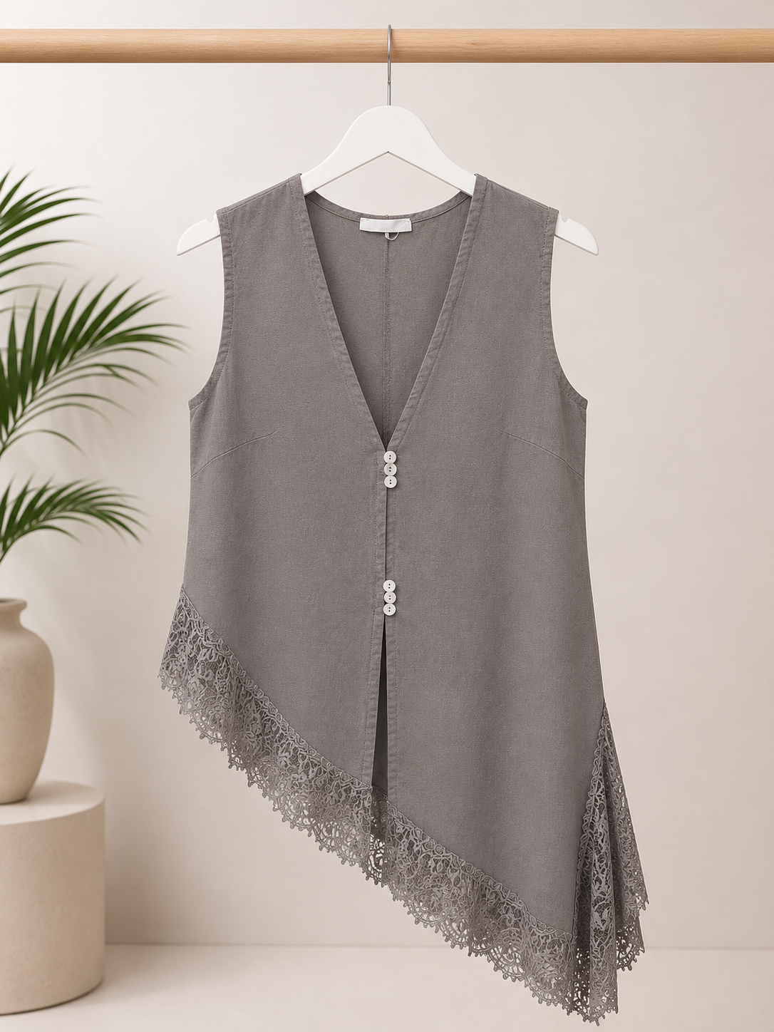 BLUSA ENCAJE BAJO