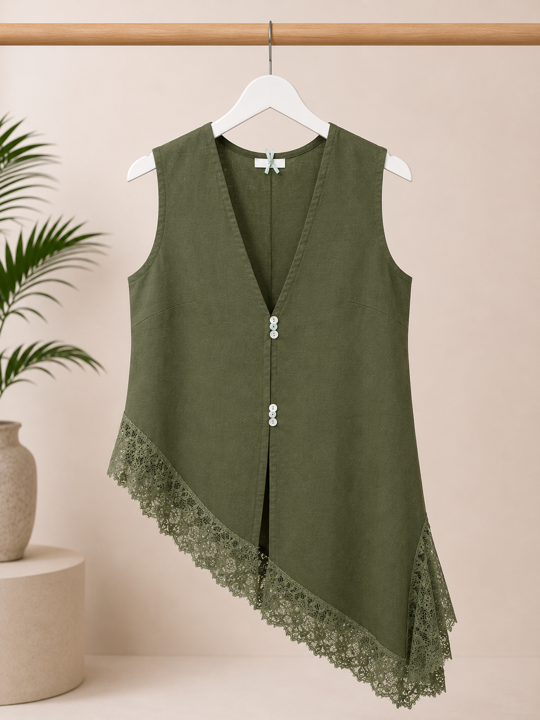 BLUSA ENCAJE BAJO