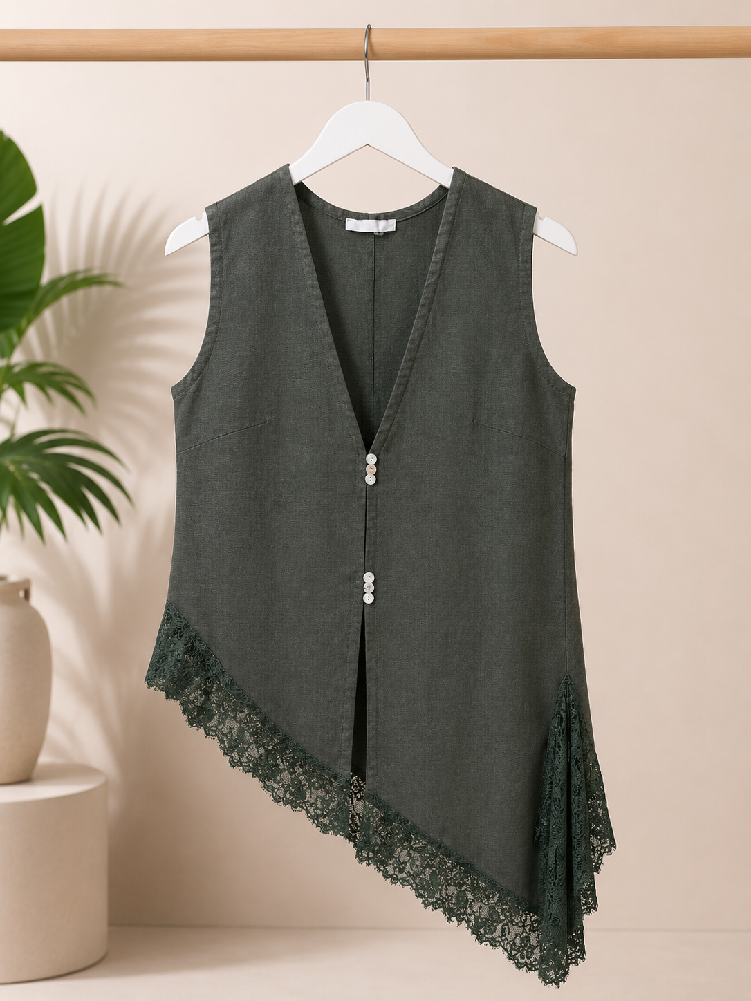 BLUSA ENCAJE BAJO