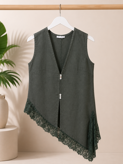 BLUSA ENCAJE BAJO