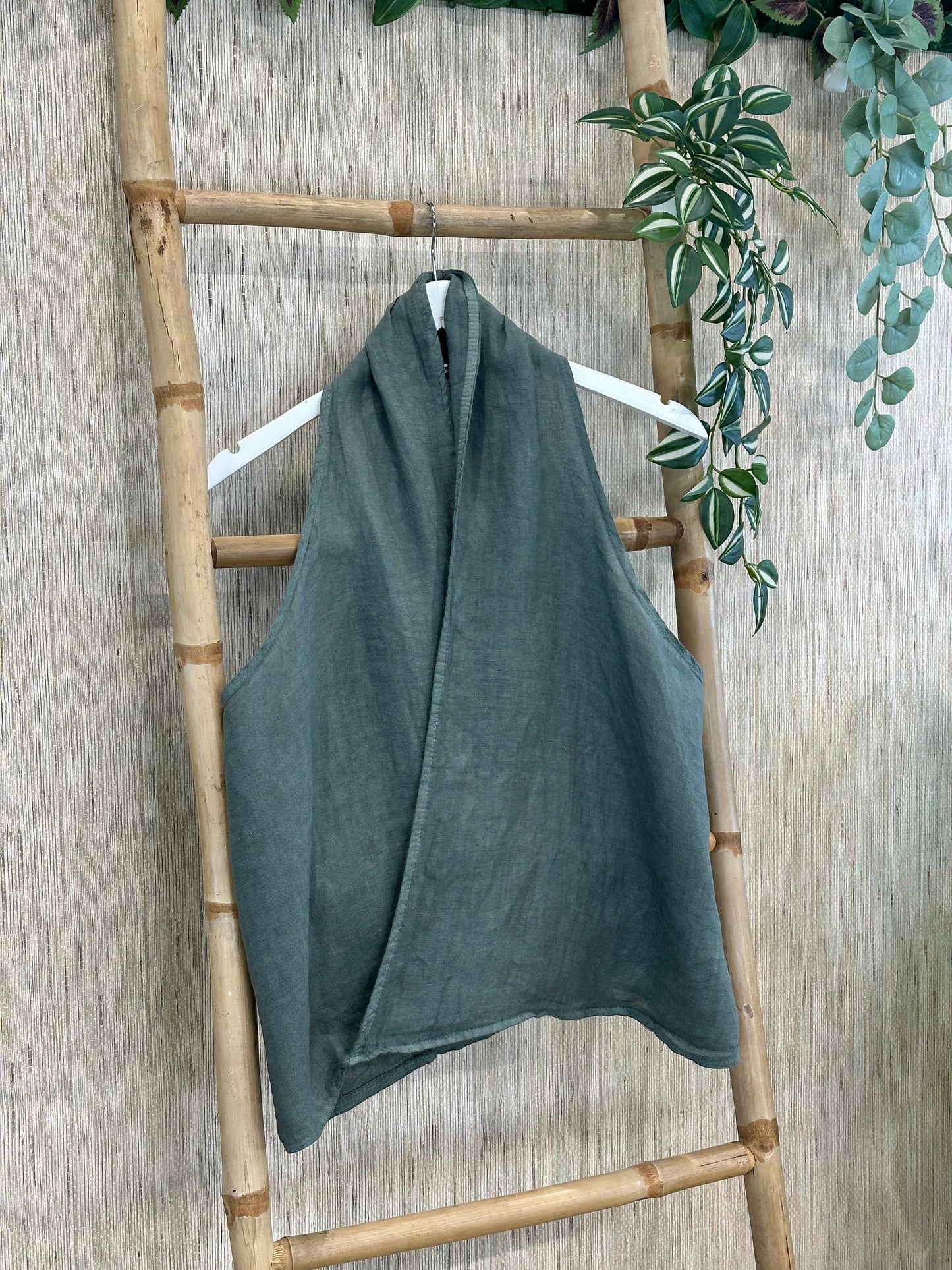 BLUSA LINO CRUZADO